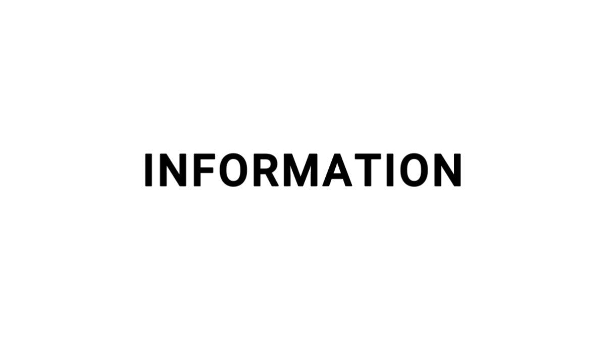 INFORMATION