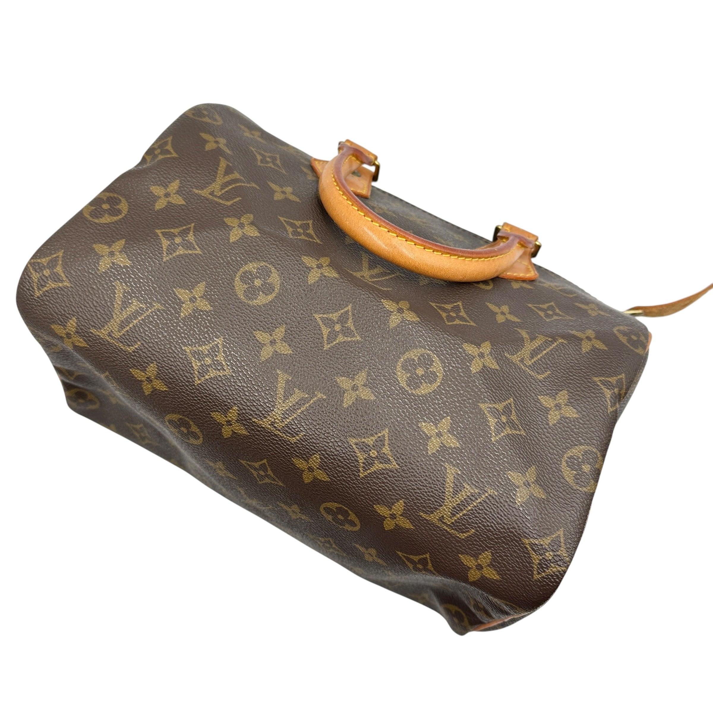 LOUIS VUITTON ルイ・ヴィトン モノグラム スピーディ25 ブラウン