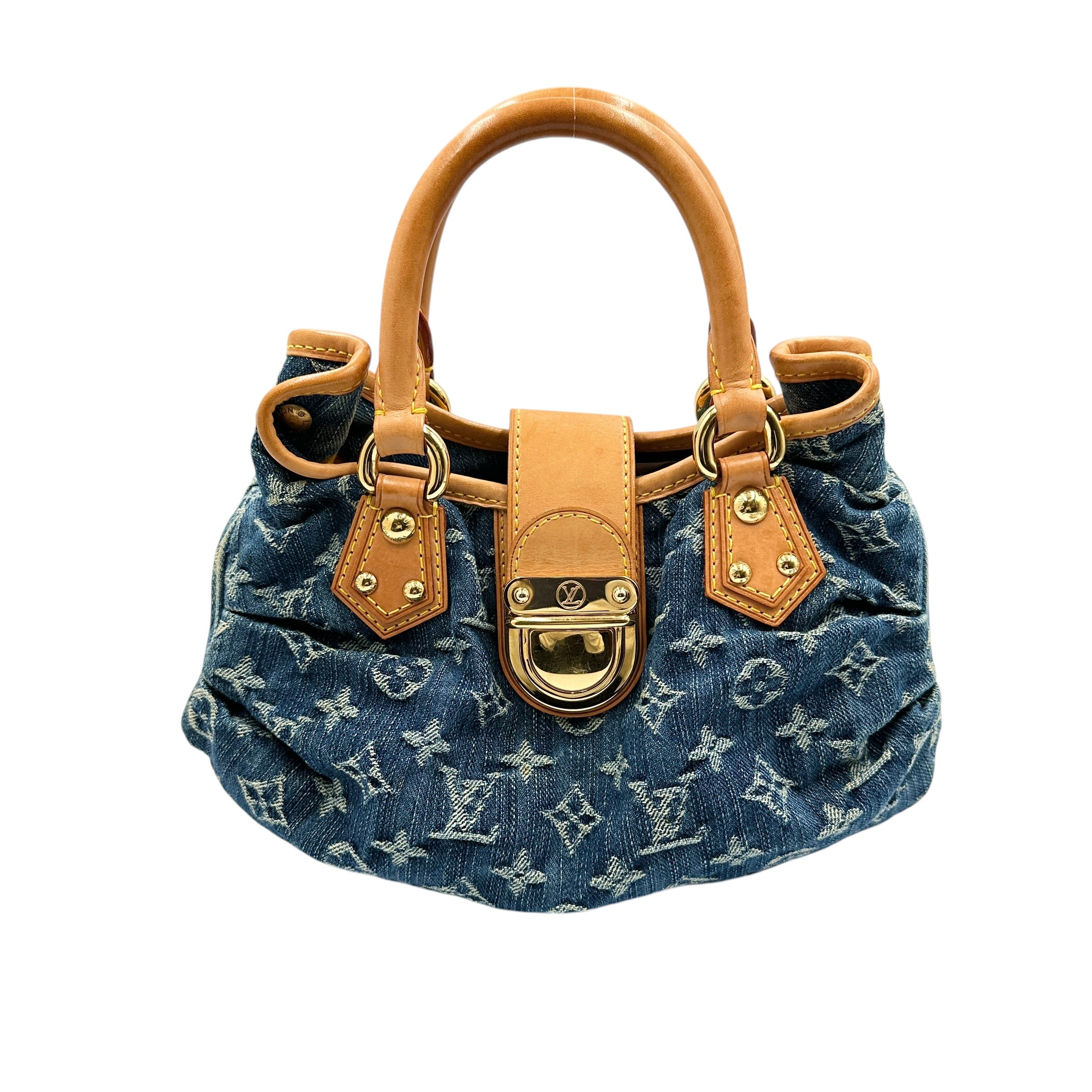 LOUIS VUITTON ルイ・ヴィトン モノグラムデニム M95020 プリーティ