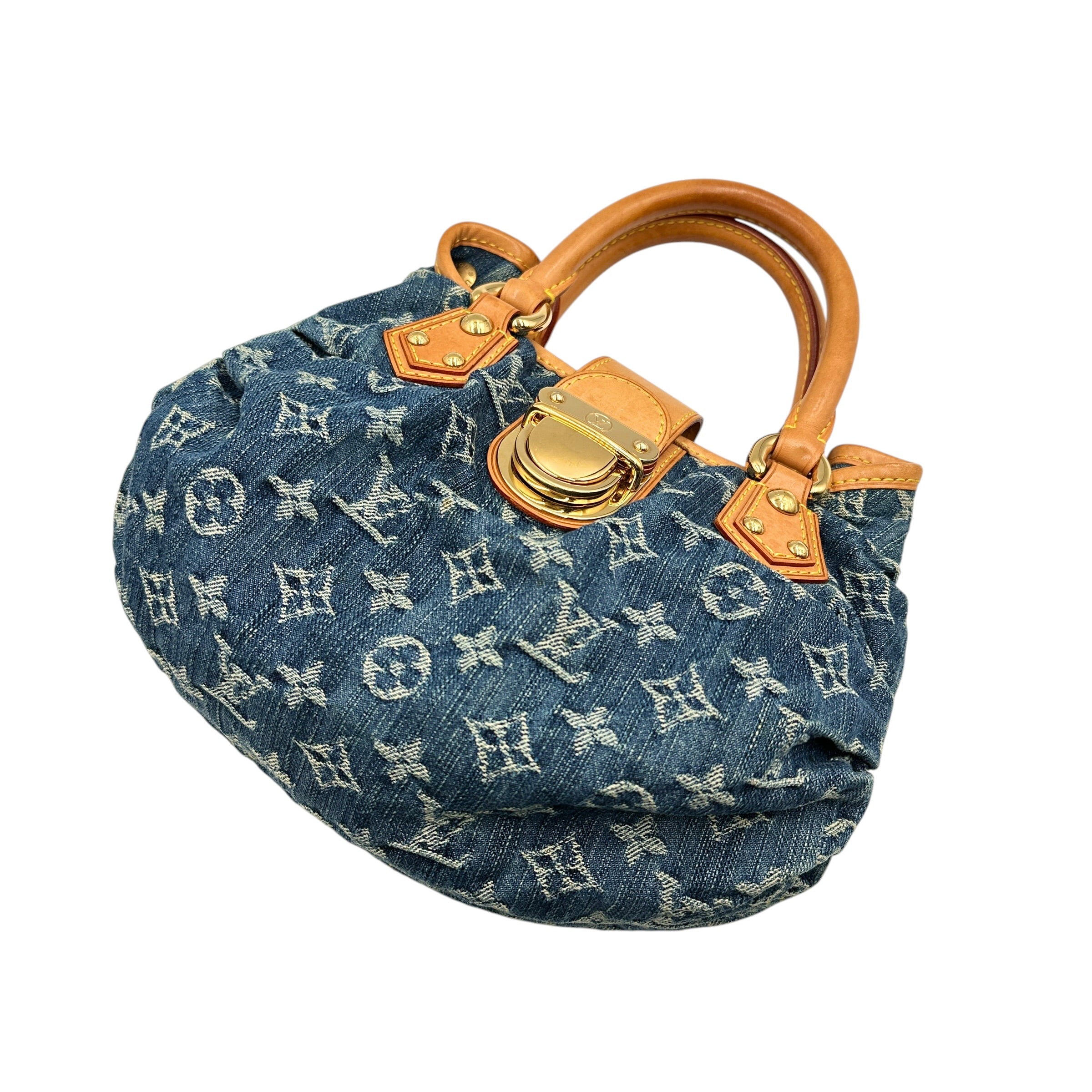 LOUIS VUITTON ルイ・ヴィトン モノグラムデニム M95020 プリーティ