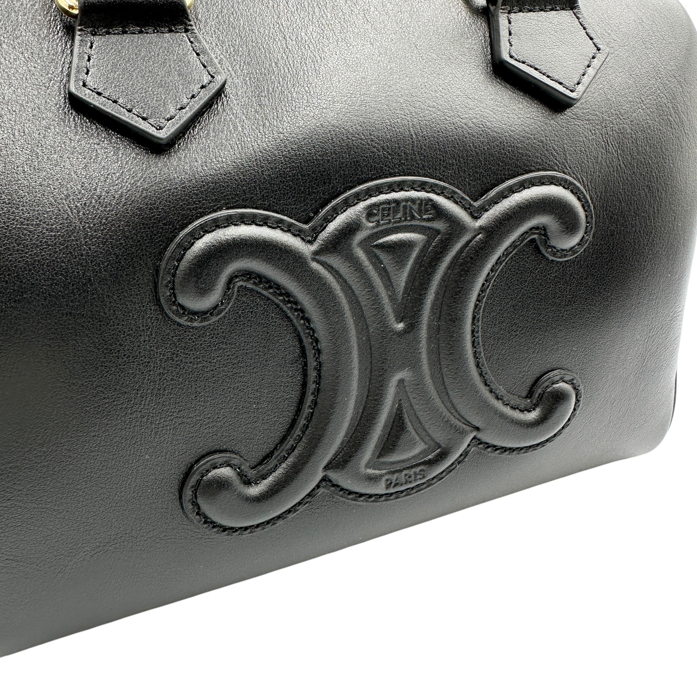 CELINE セリーヌ キュイル トリオンフ 2WAYボストンバッグ