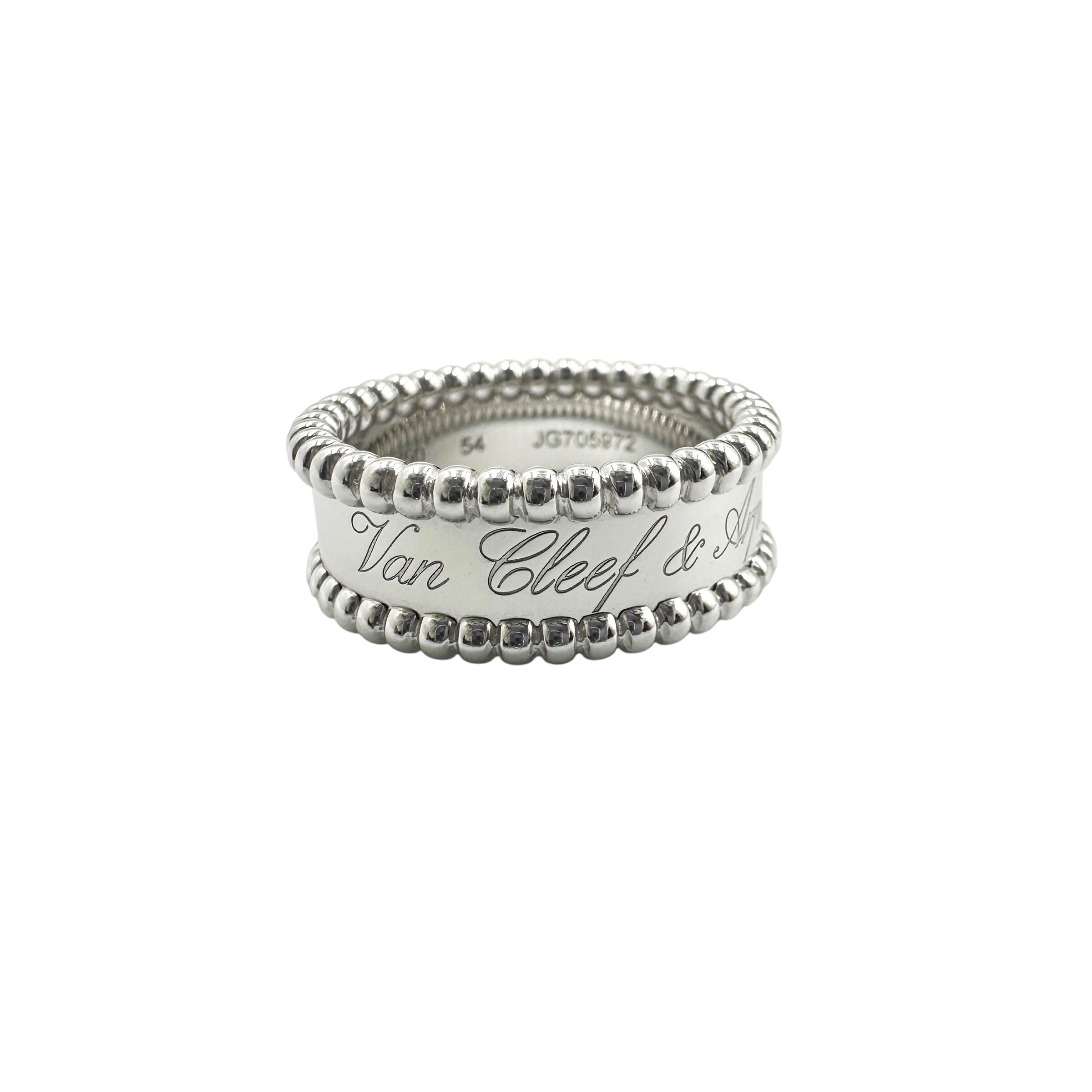 VanCleef & Arpels ヴァンクリーフ&アーペル ペルレ シニアチュール リング