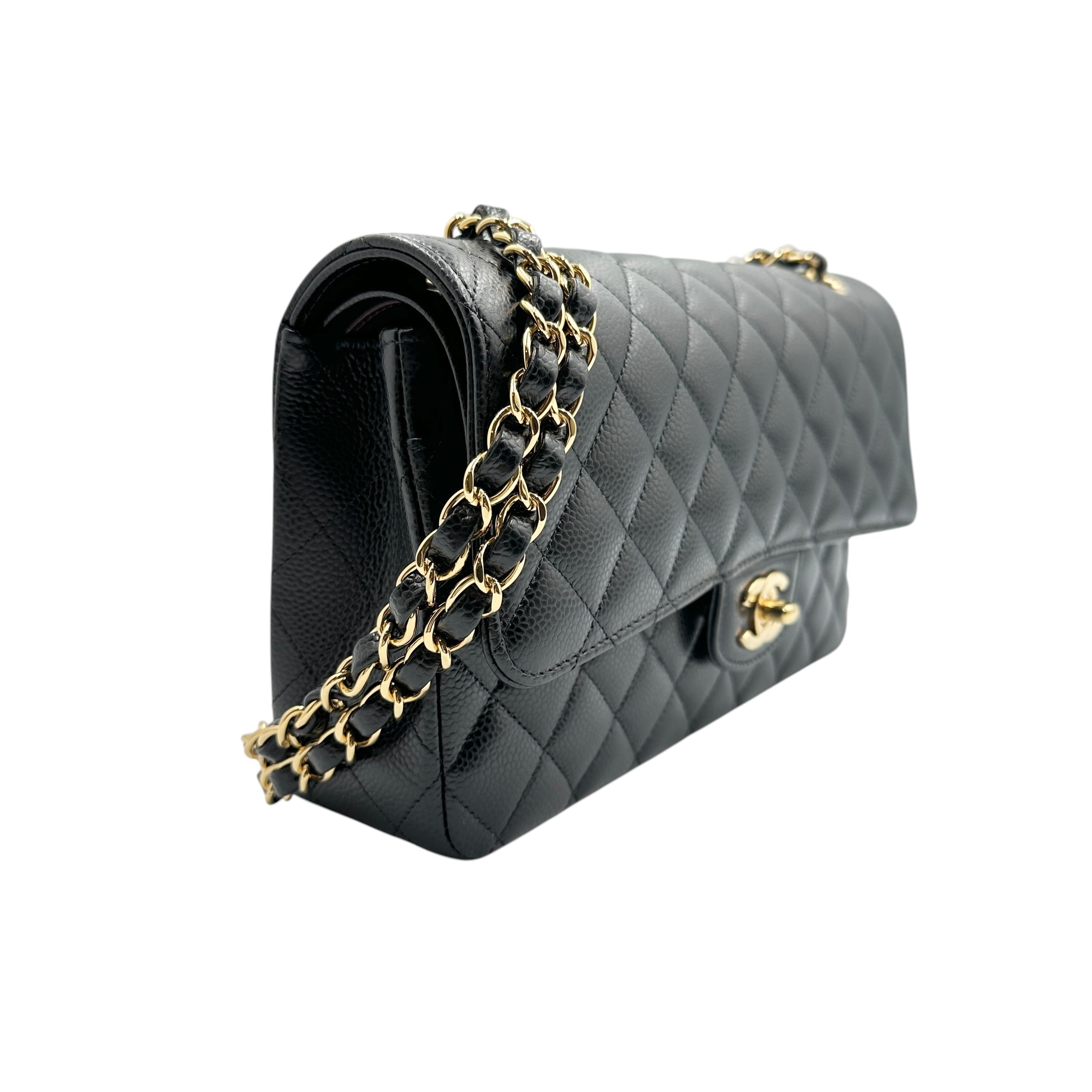CHANEL シャネル マトラッセ25 チェーンショルダーバッグ