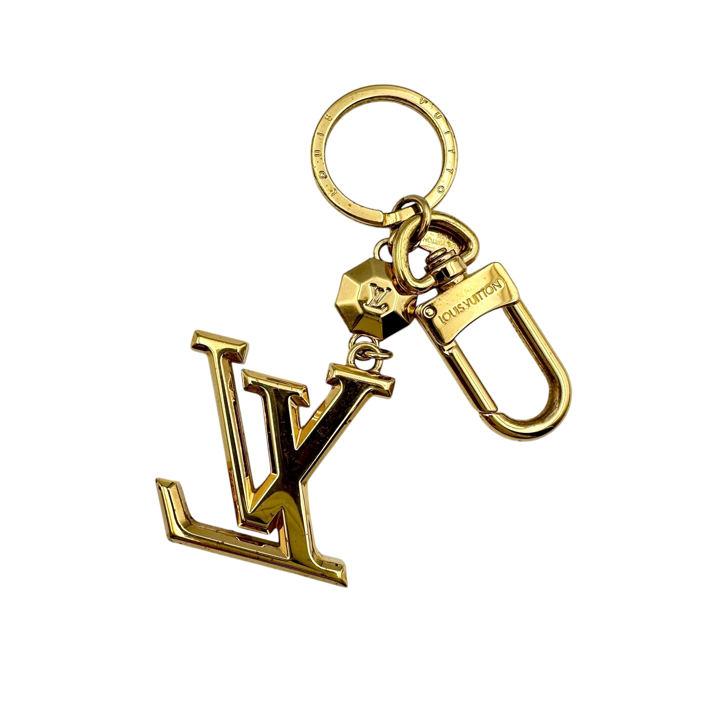LOUIS VUITTON ルイ・ヴィトン イニシャル キーリング