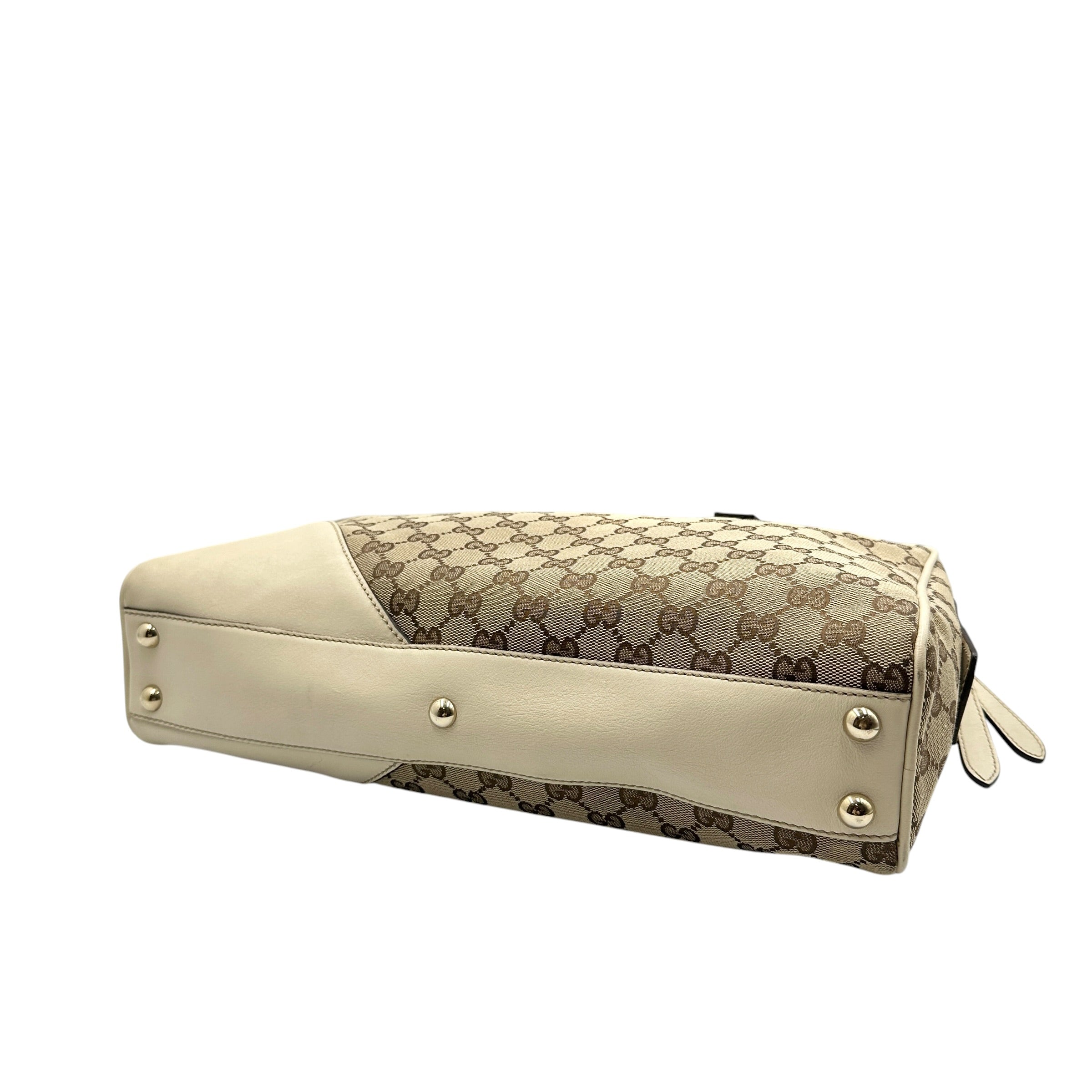 GUCCI グッチ 169971 ニューブリット GGキャンバス ハンドバッグ