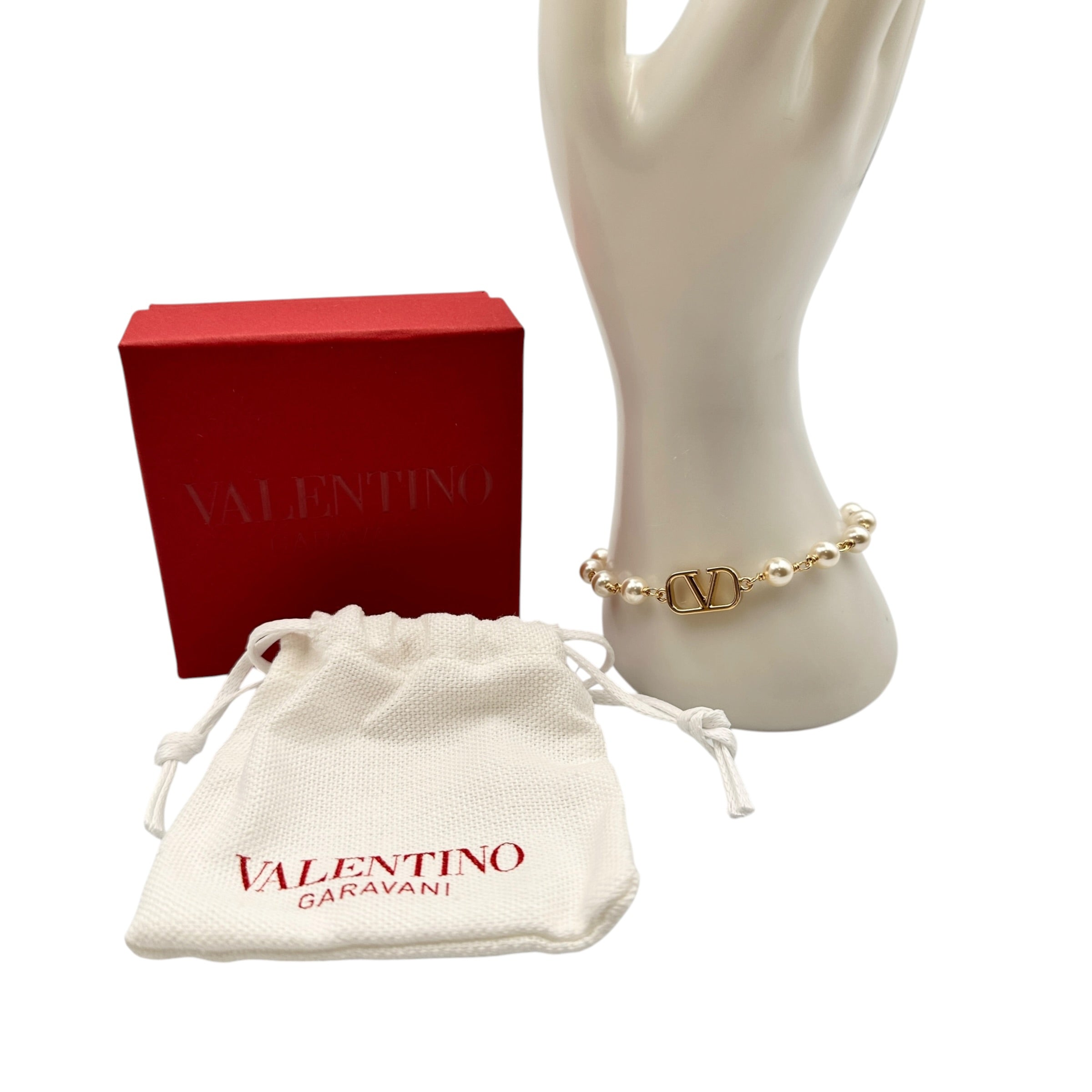 VALENTINO ヴァレンティノ パール ブレスレット