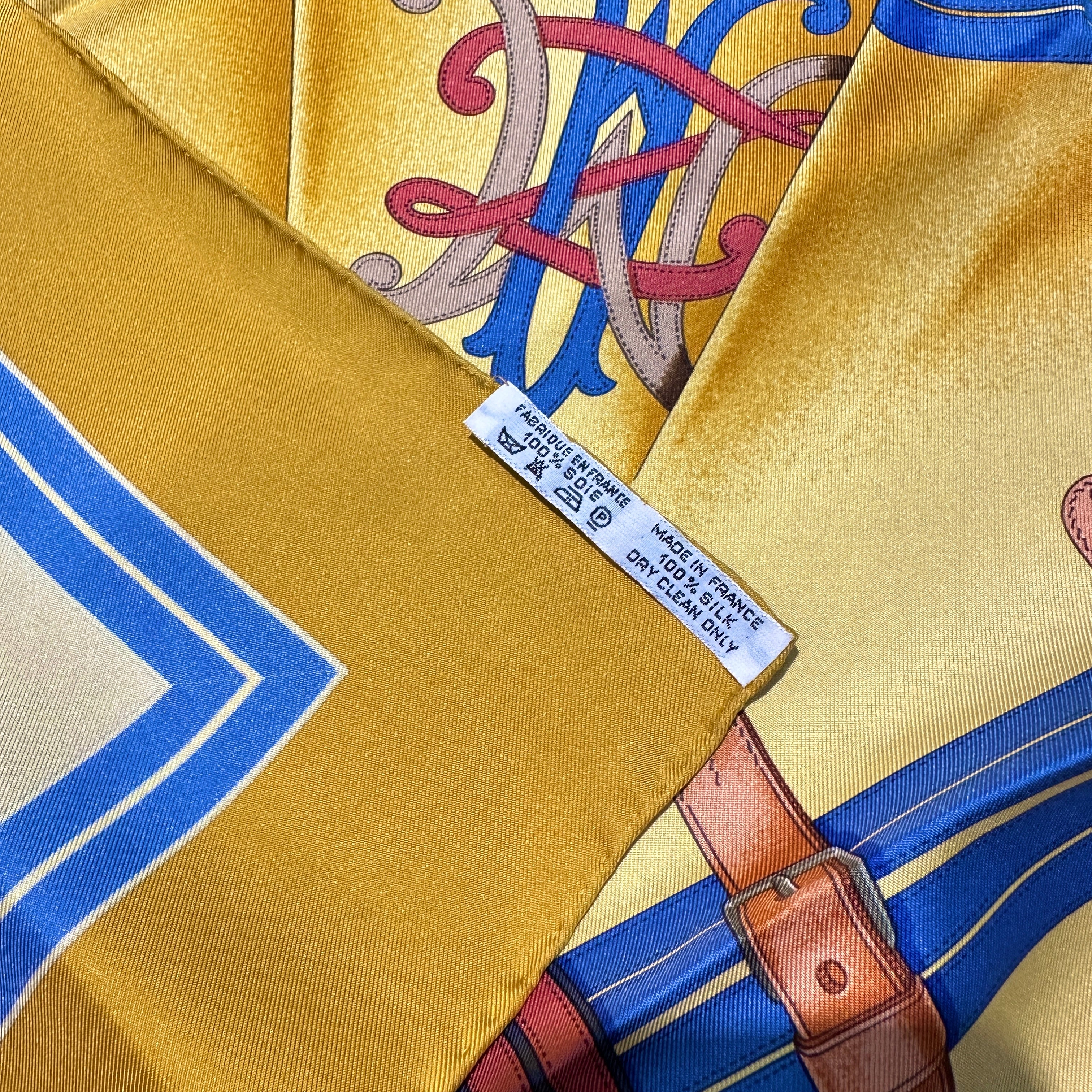 HERMES エルメス カレ90 馬の礼装