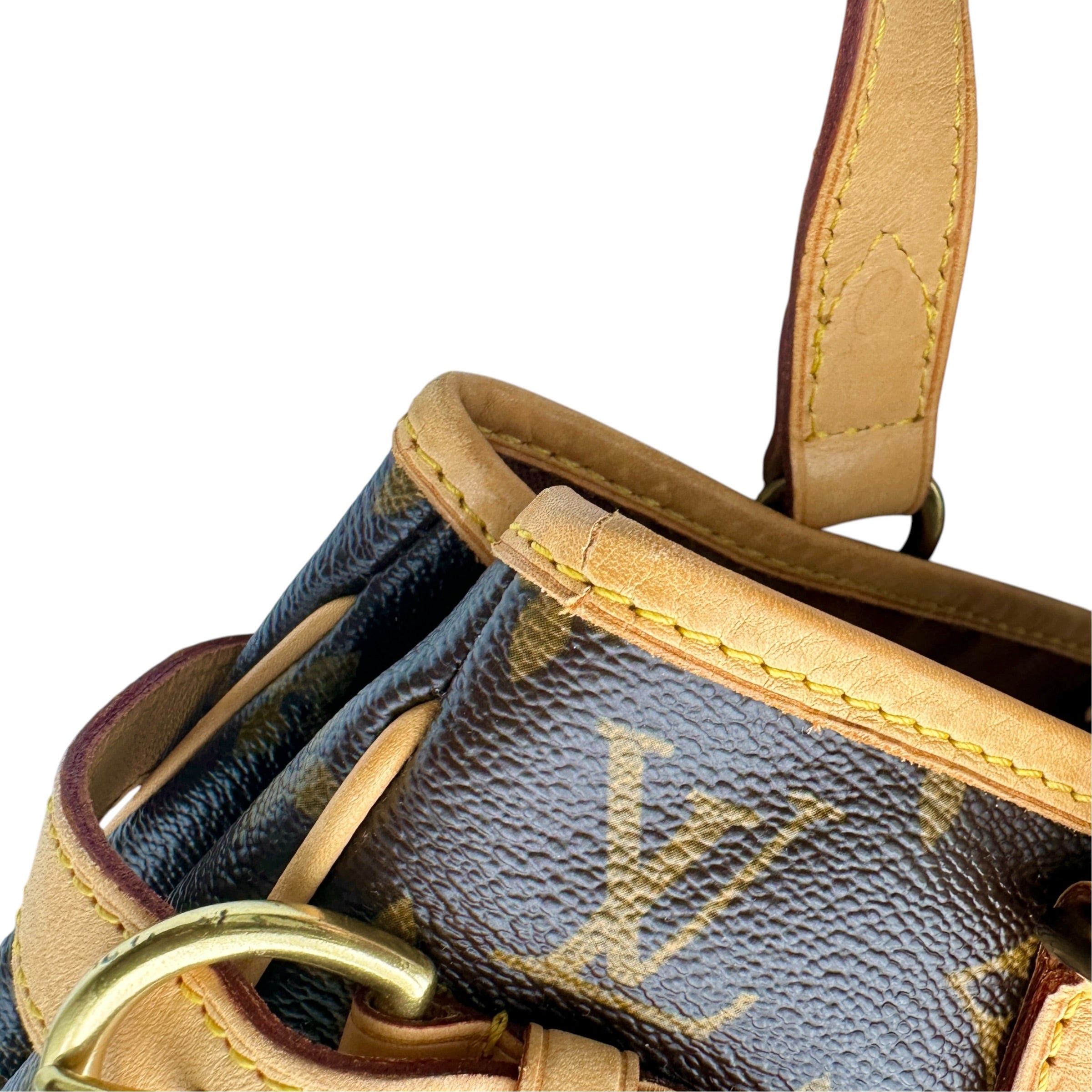 LOUIS VUITTON ルイ・ヴィトン モノグラム バティニョールヴェルティカル