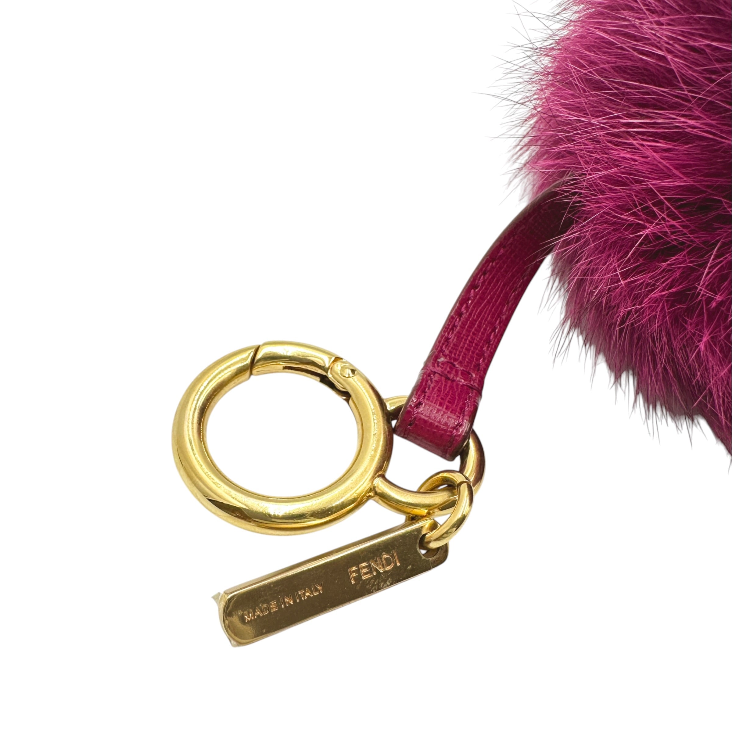 FENDI フェンディ フォックスファー チャーム キーリング