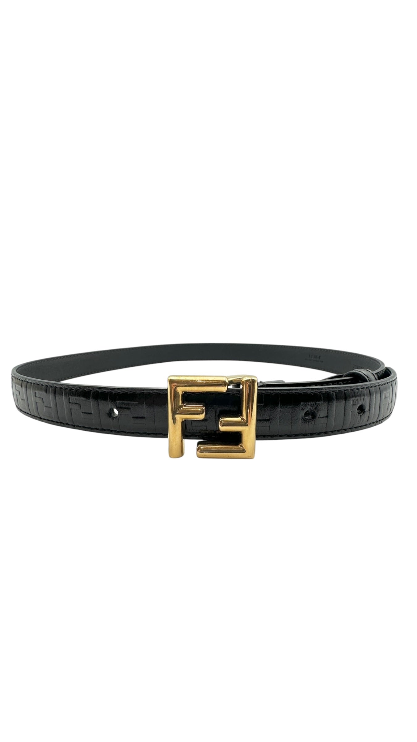 FENDI フェンディ ズッカ レザーベルト #70
