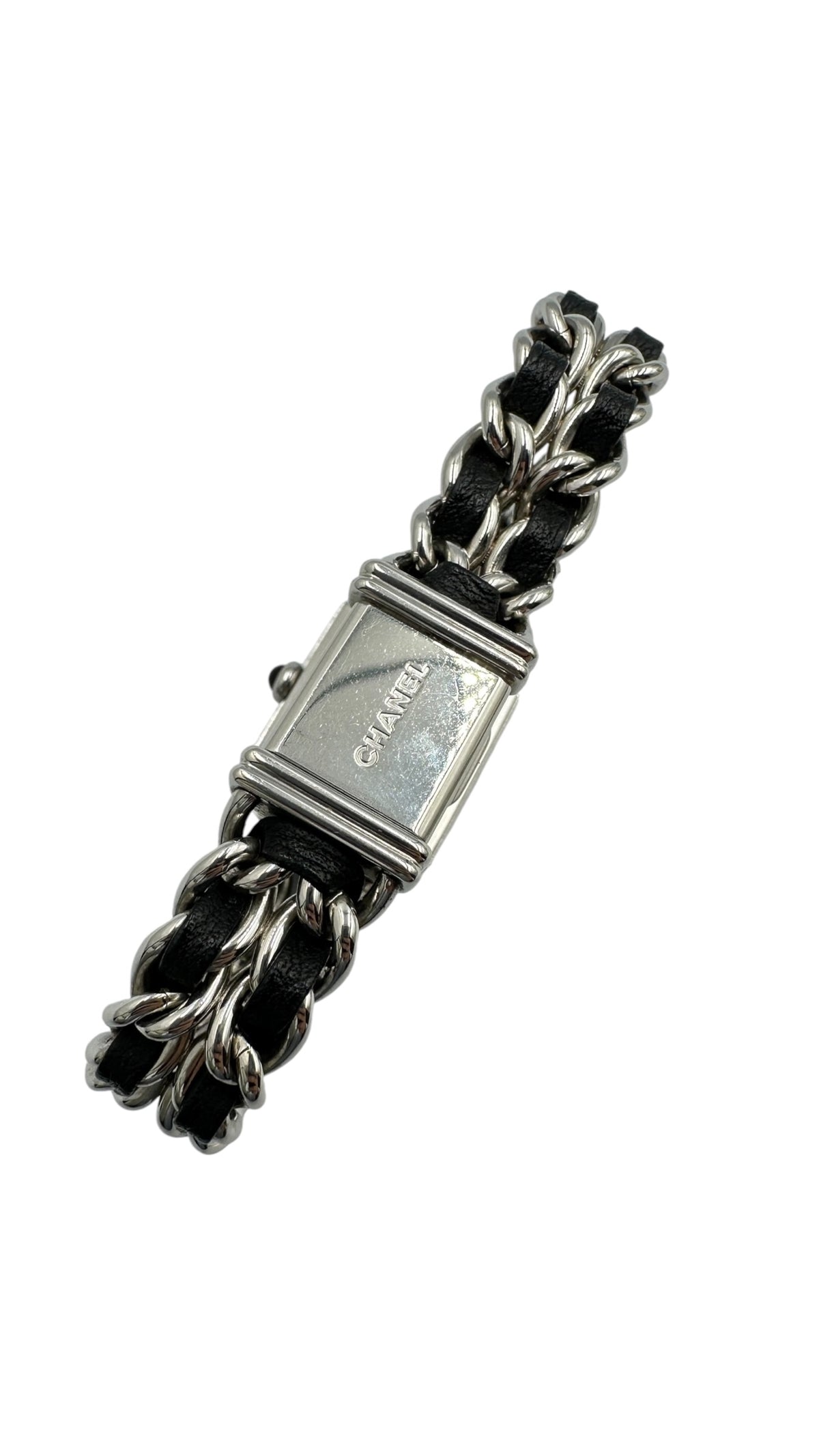 CHANEL シャネル プルミエール シルバー Lサイズ