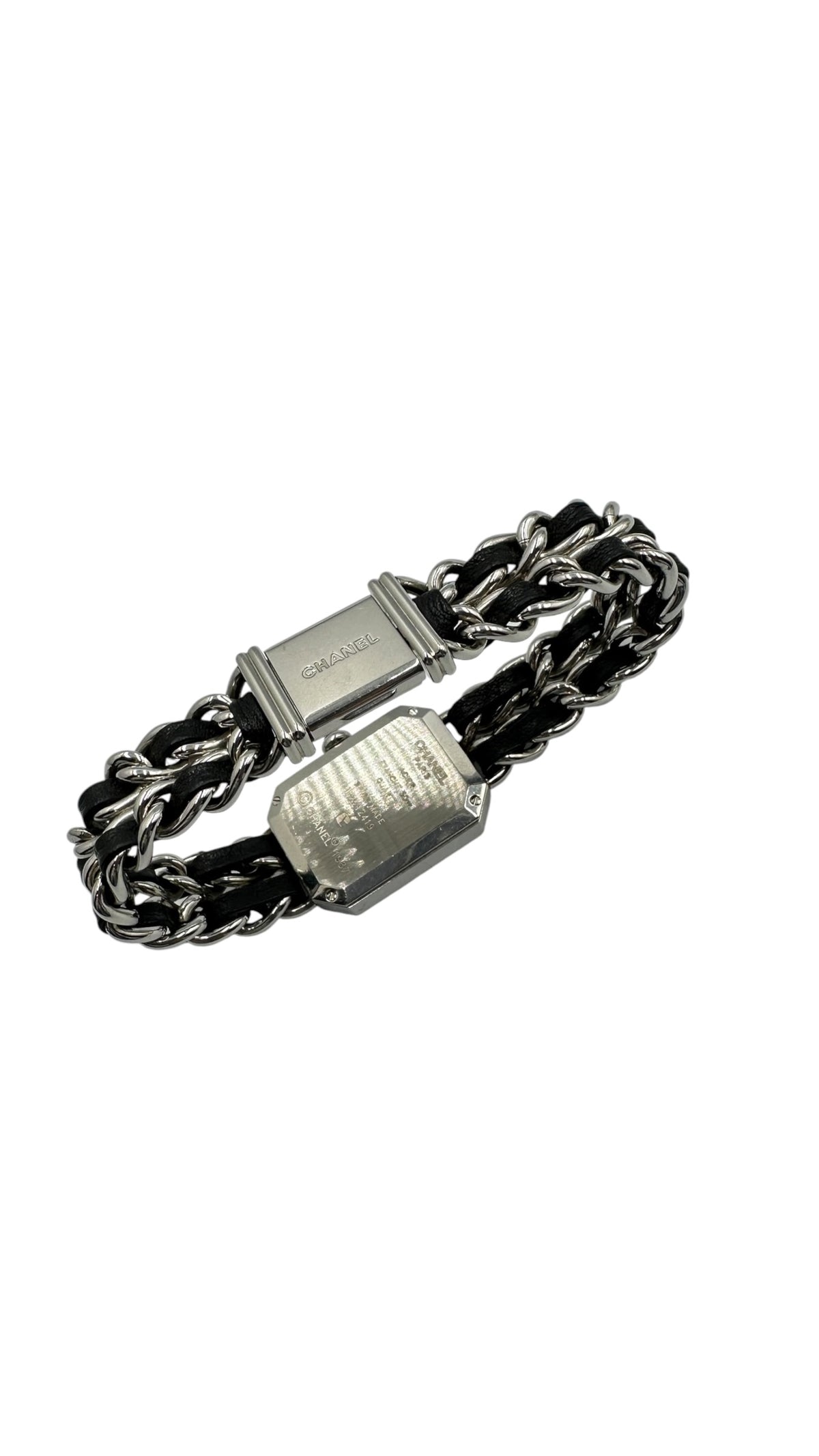 CHANEL シャネル プルミエール シルバー Lサイズ