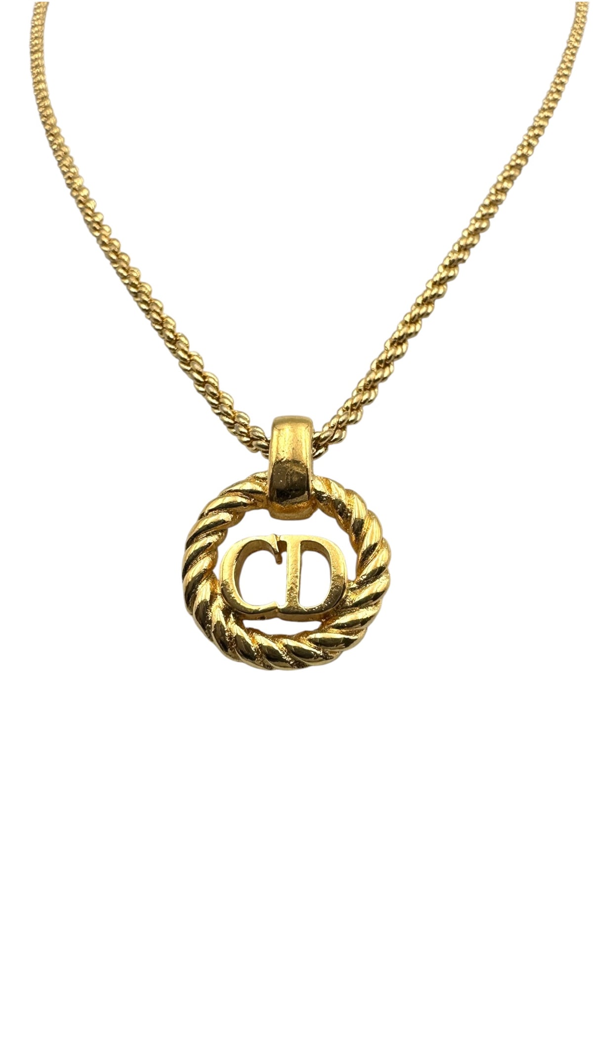Christian Dior ディオール ゴールドネックレス
