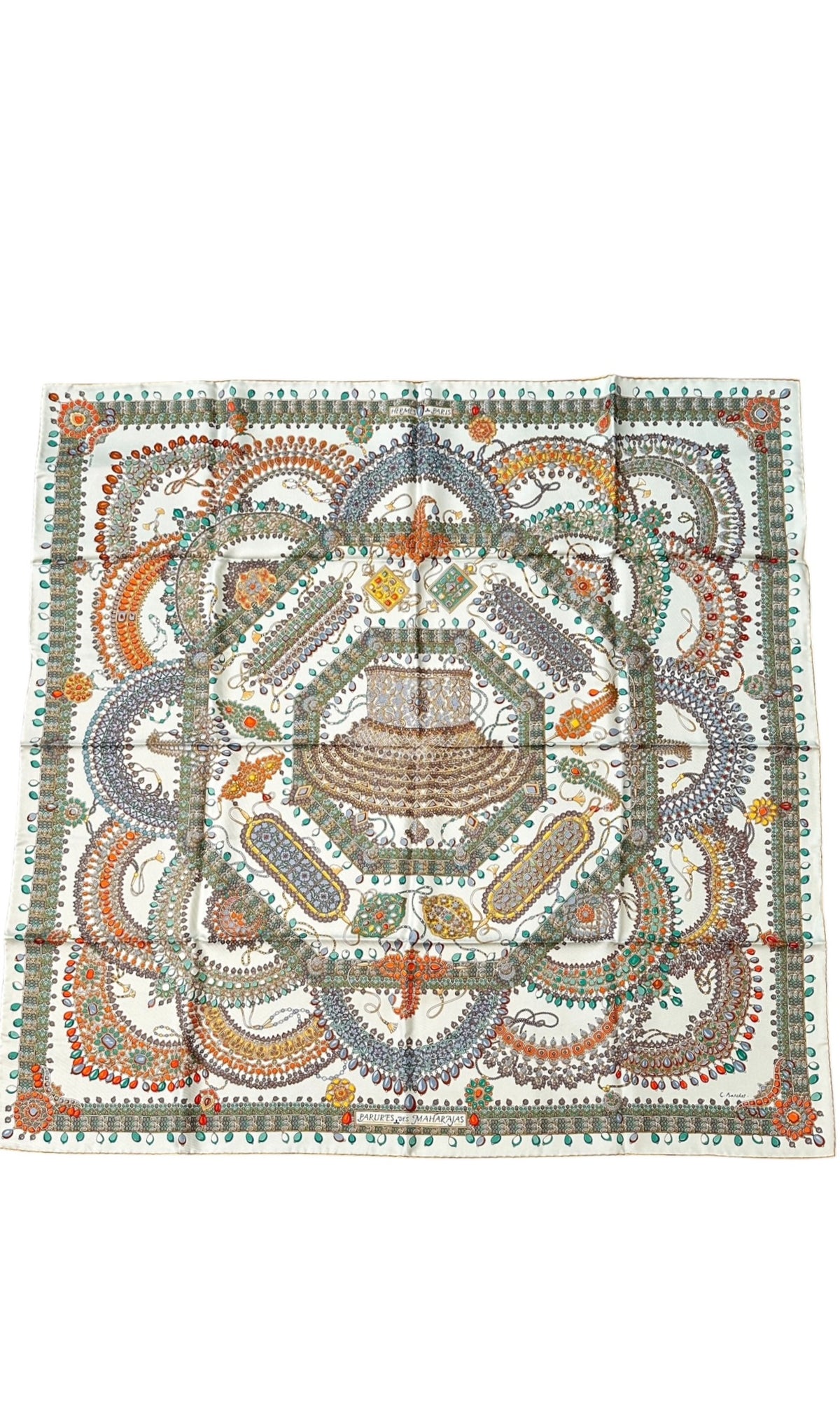 HERMES エルメス カレ90 マハラジャ