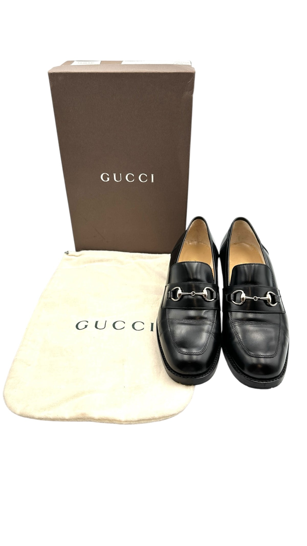 GUCCI グッチ ホースビットローファー ブラック