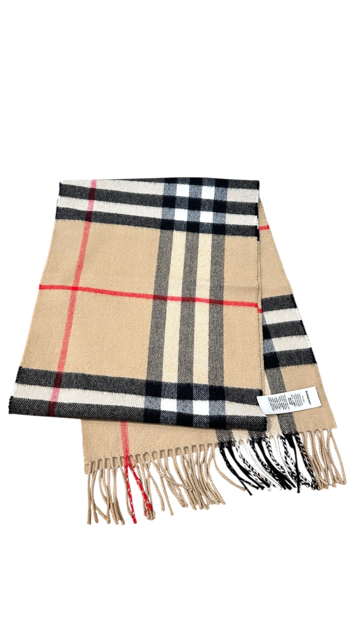 Burberry バーバリー ノバチェック カシミヤマフラー