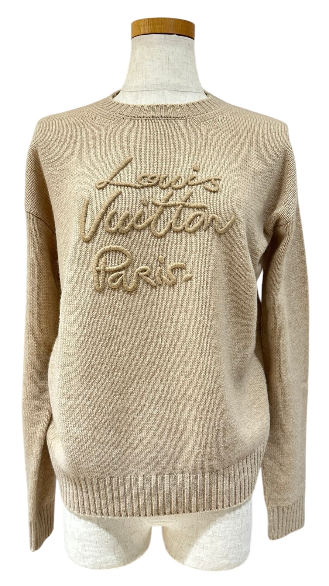 LOUIS VUITTON ルイ・ヴィトン ニット ベージュ