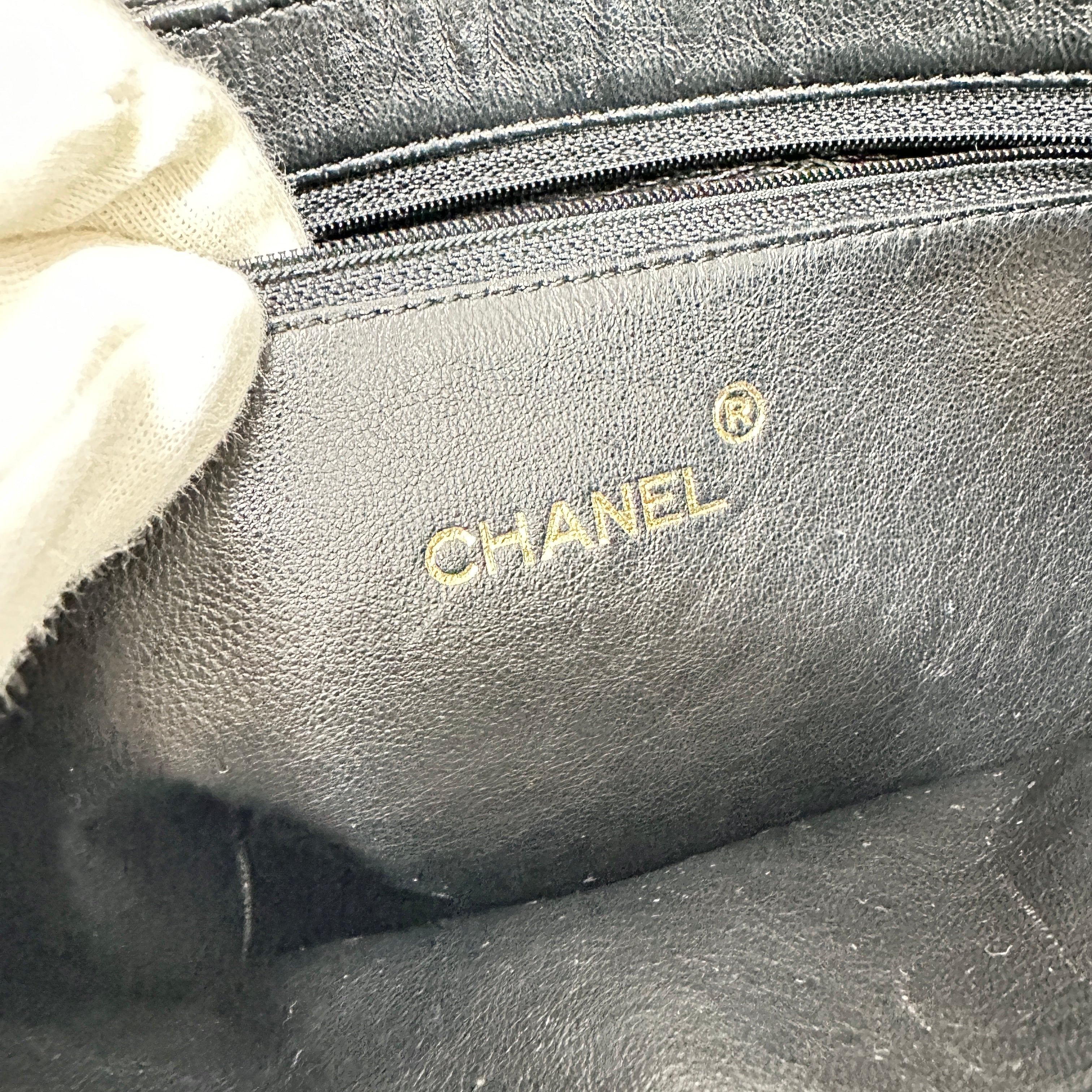 CHANEL シャネル オーストリッチ チェーンショルダーバッグ