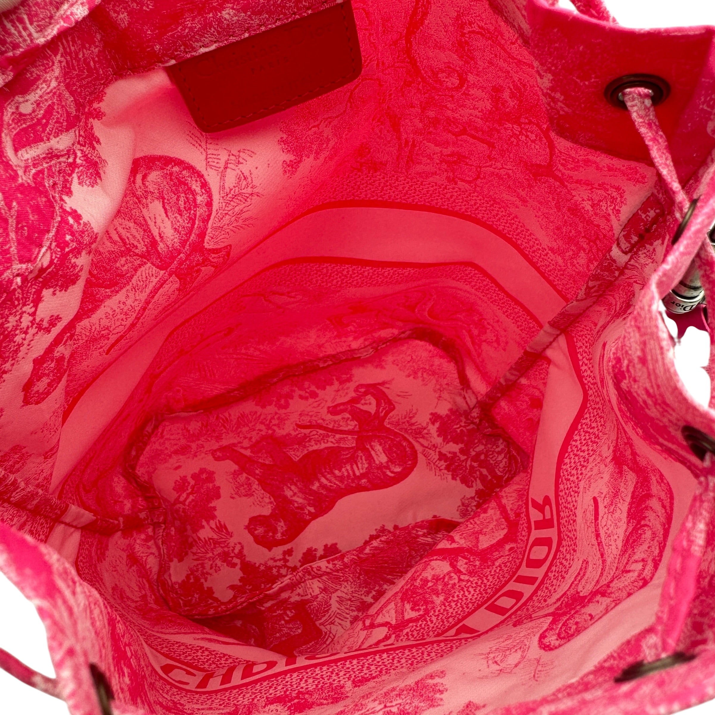 Christian Dior ディオール S5452VNTJ トワルドゥジュイ 巾着 メイクポーチ