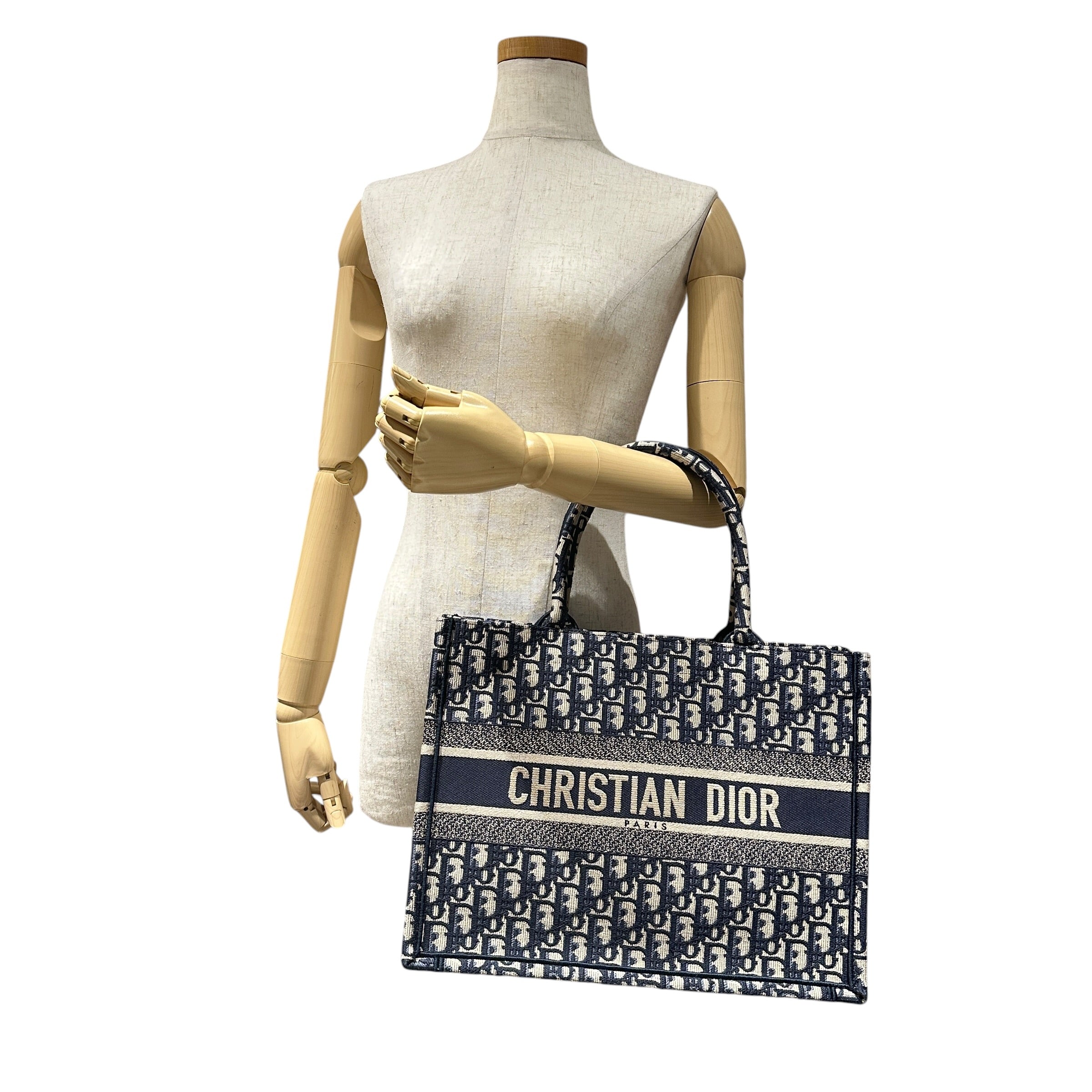 Christian Dior ディオール M1296ZRIW トロッター ブックトートバッグ ミディアム