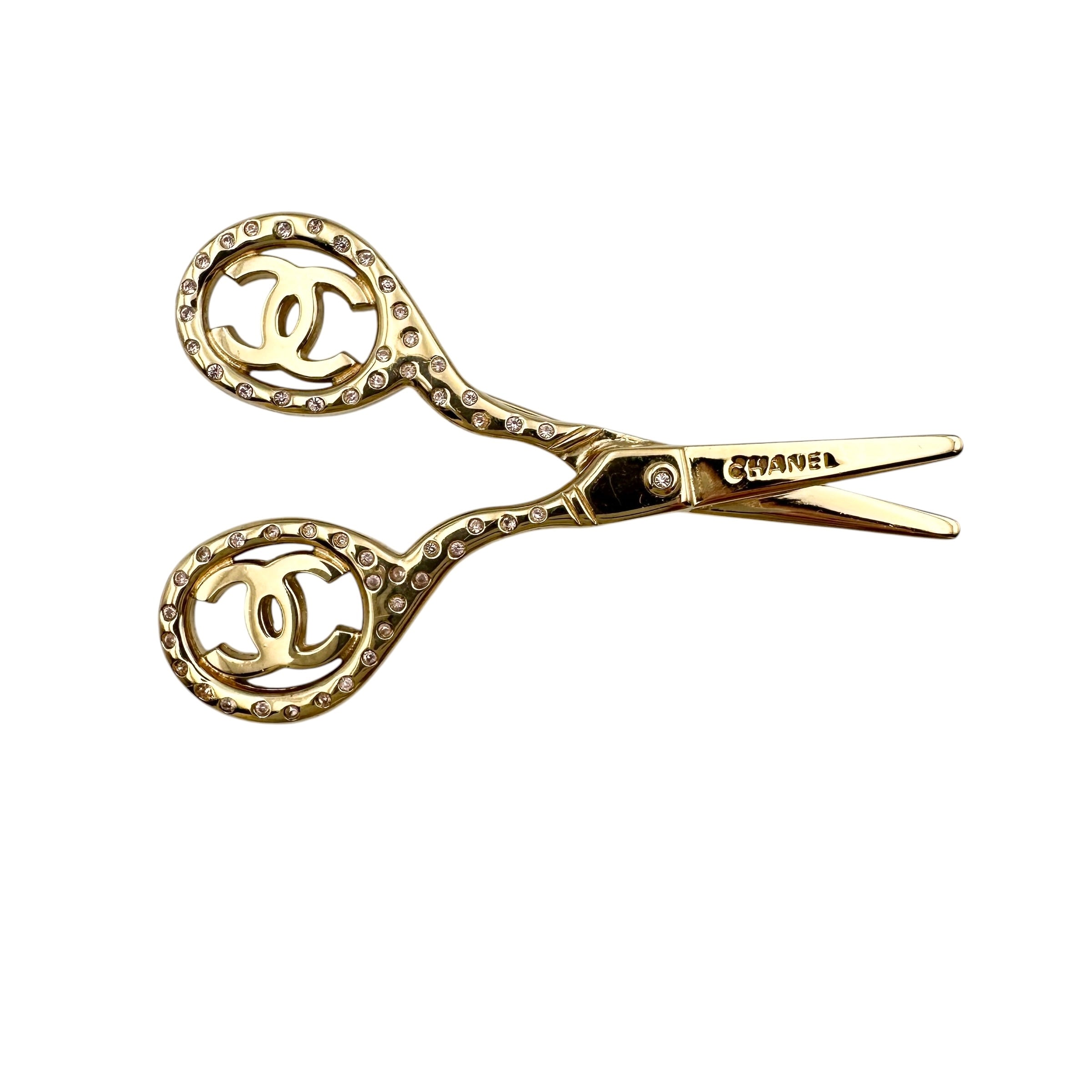 CHANEL シャネル 02P ブローチ ハサミ
