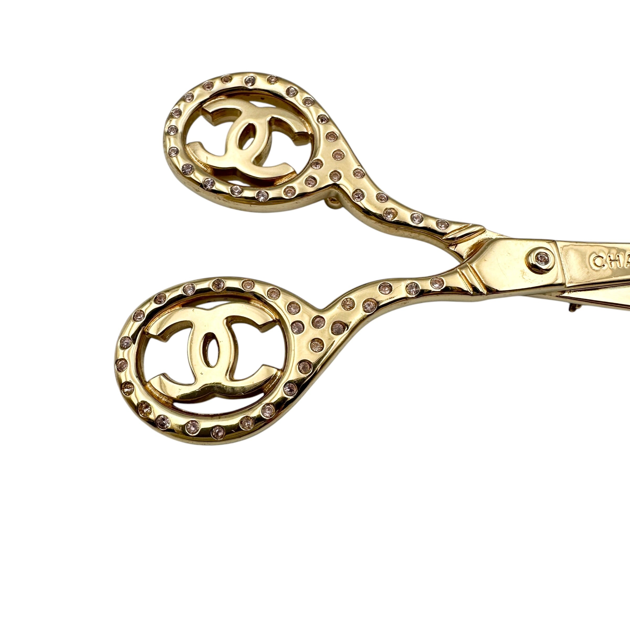 CHANEL シャネル 02P ブローチ ハサミ