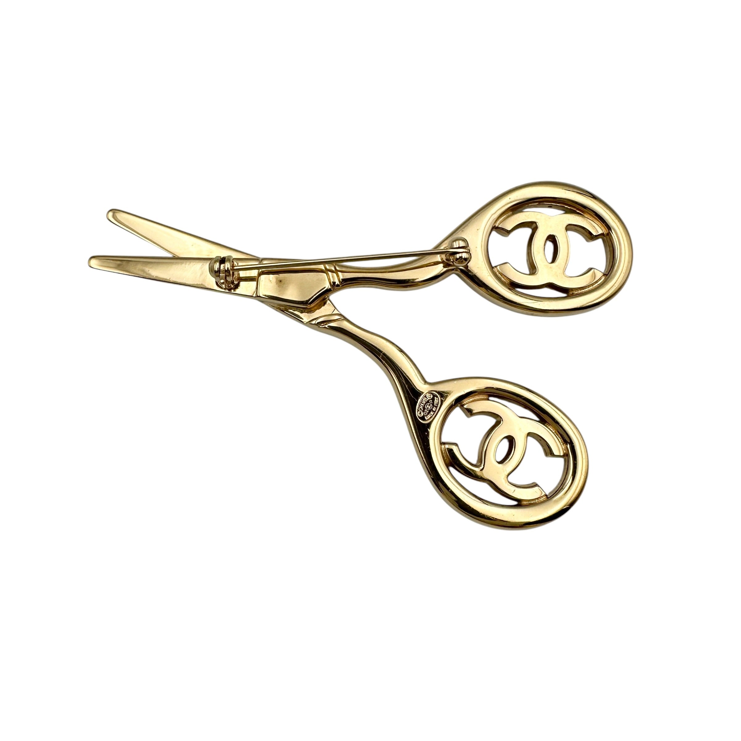 CHANEL シャネル 02P ブローチ ハサミ