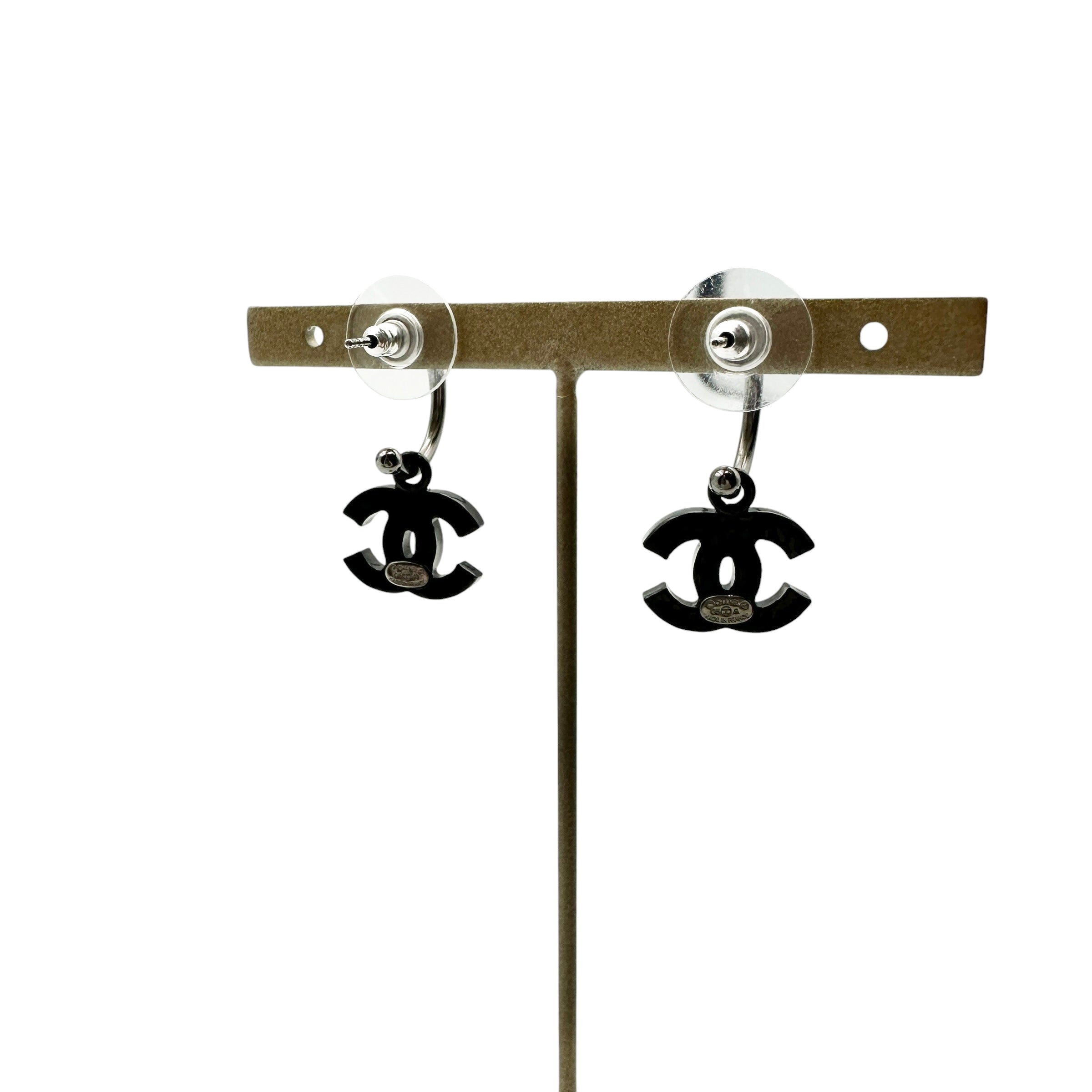 CHANEL シャネル 05A ココマーク ラインストーン ピアス