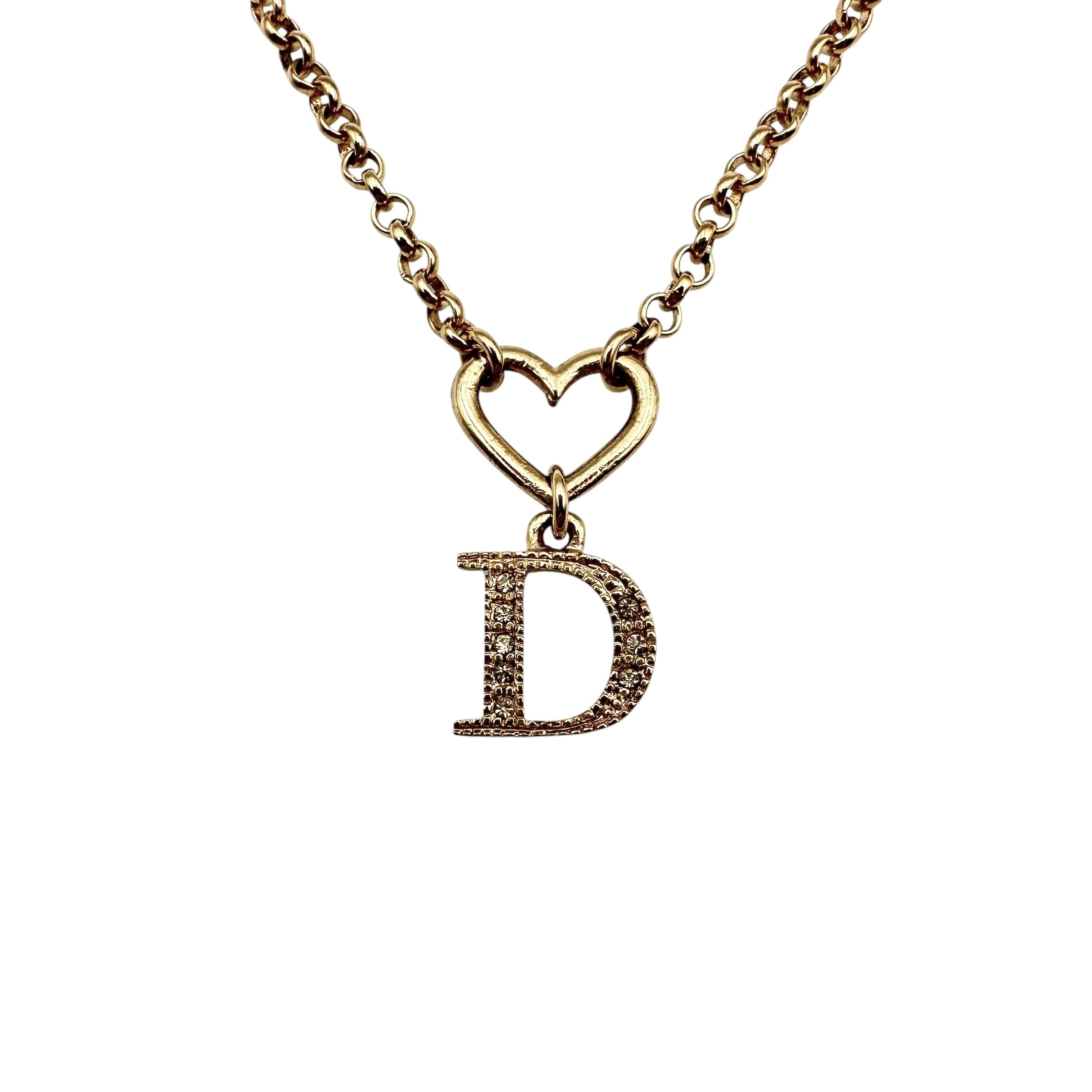 Christian Dior ディオール ネックレス ハートモチーフ