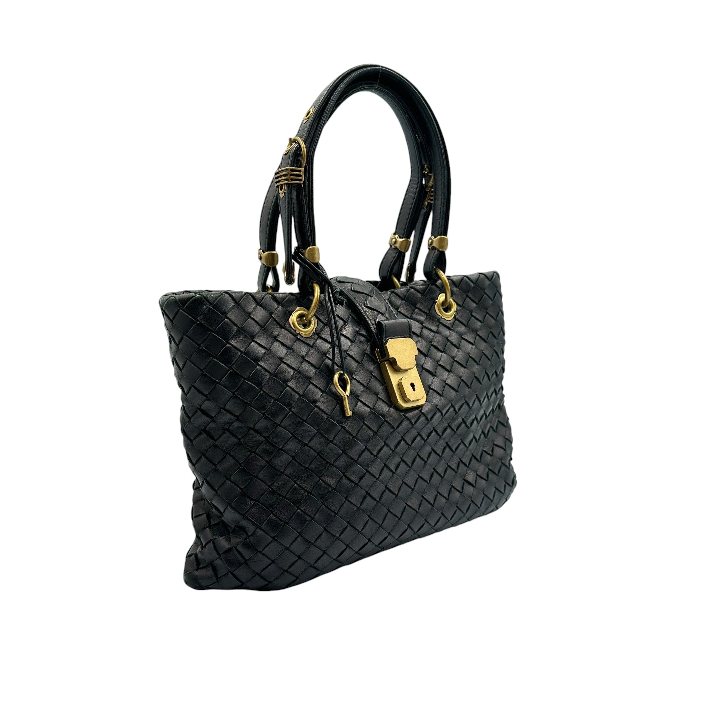 Bottega Veneta ボッテガ・ヴェネタ イントレチャート ハンドバッグ