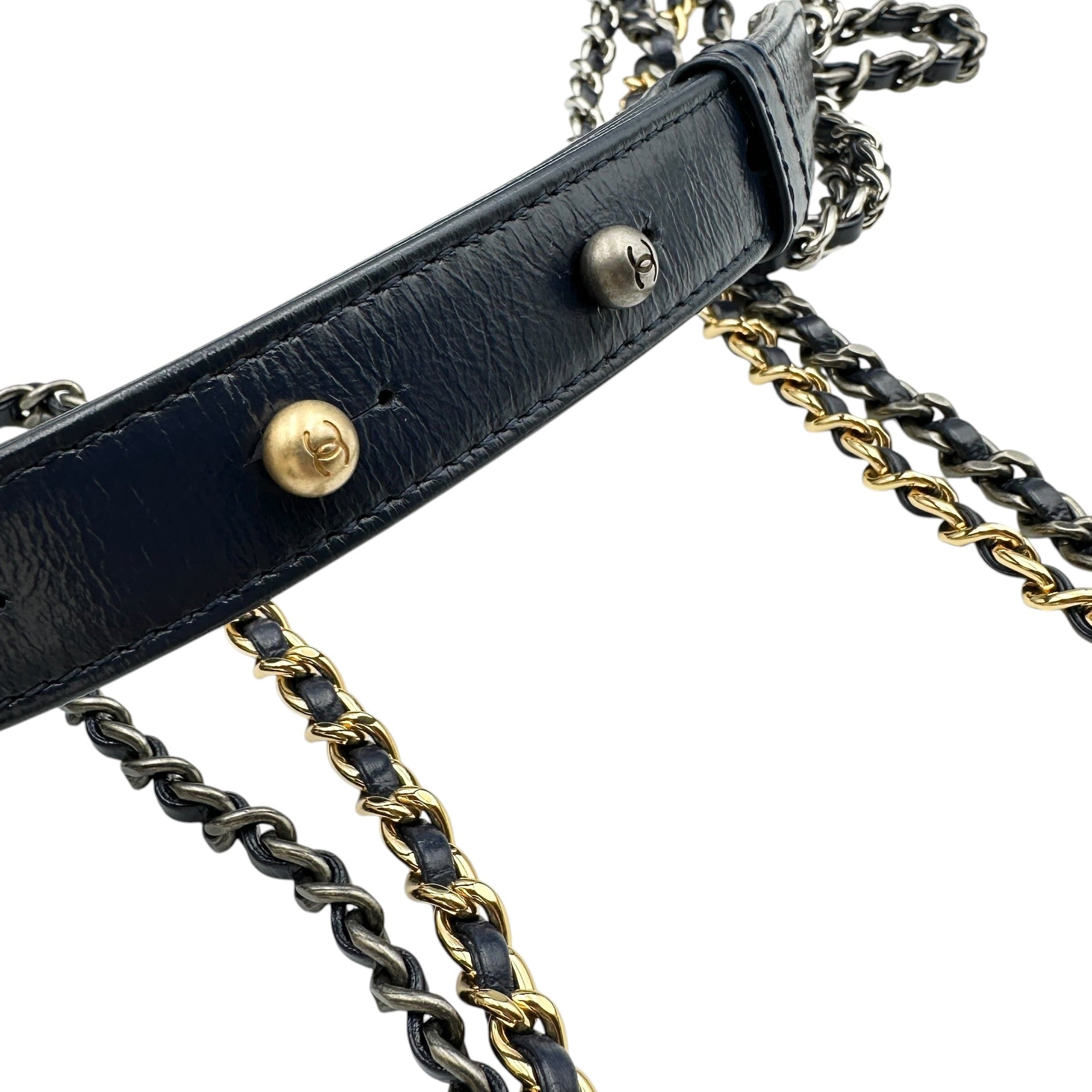 CHANEL シャネル A91810 ガブリエル スモールホーボー チェーンショルダーバッグ ツイード 29番台