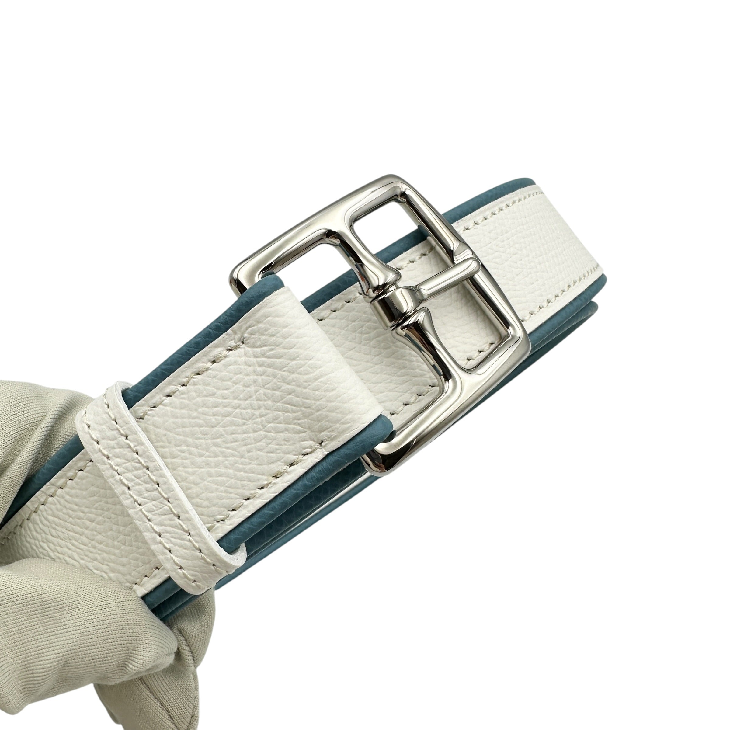 HERMES エルメス ベルト ホワイト #90