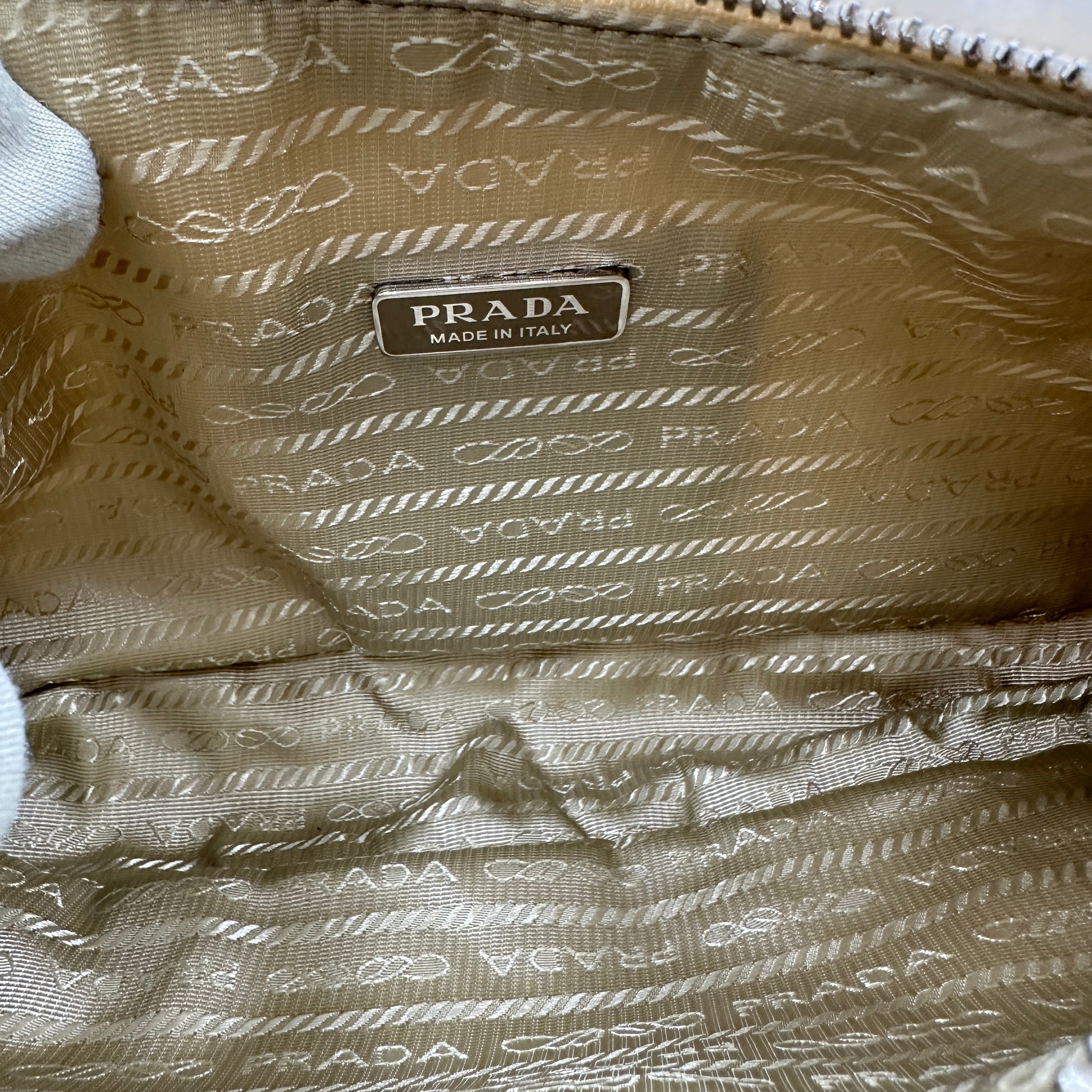 PRADA プラダ 1NE515 ボア ワンショルダーバッグ