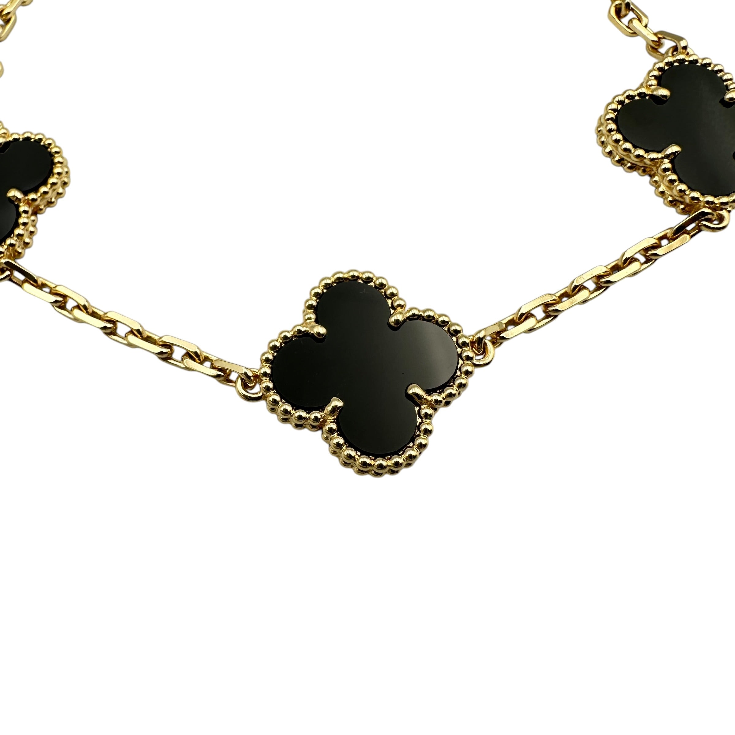 VanCleef & Arpels ヴァンクリーフ&アーペル ヴィンテージアルハンブラ ブレスレット オニキス