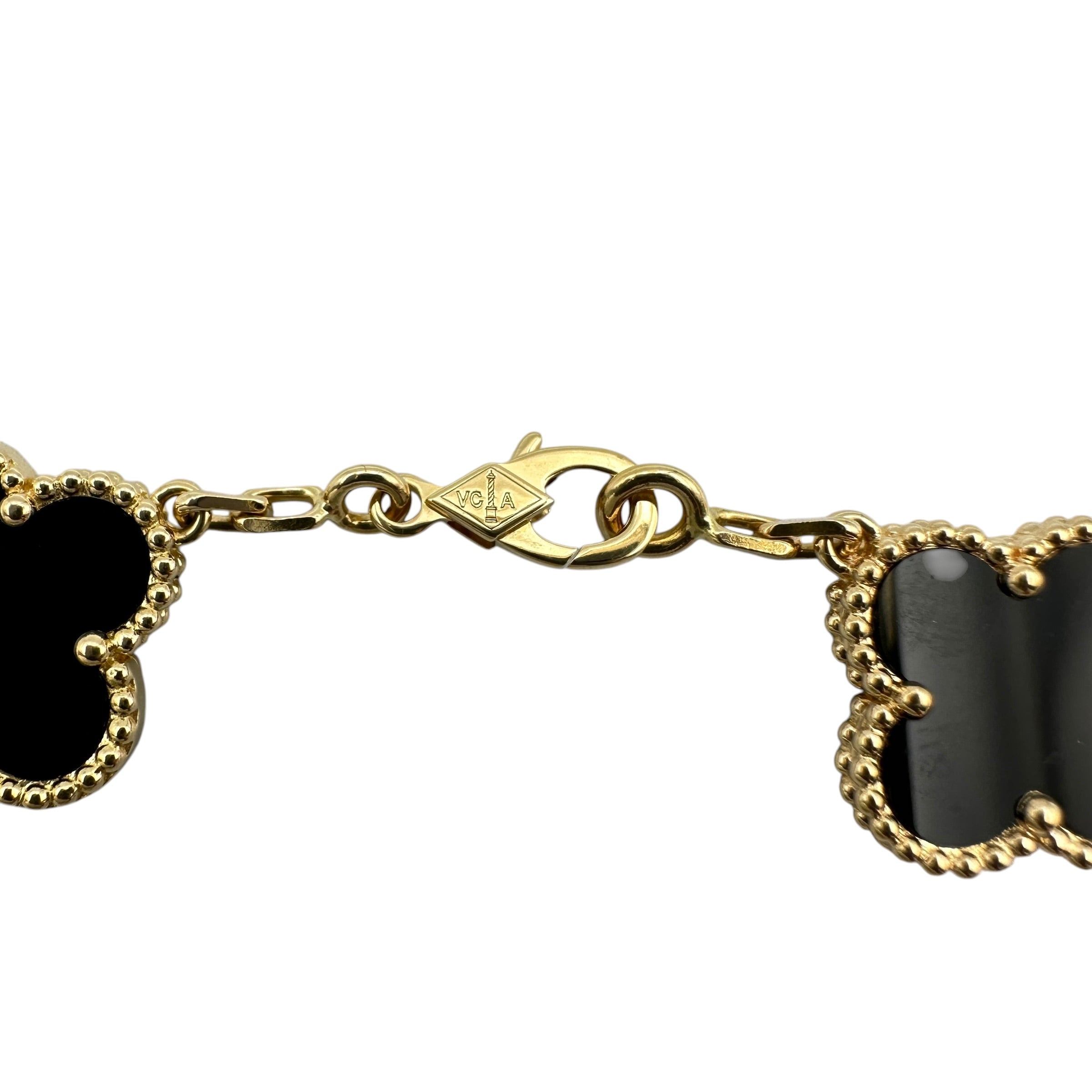 VanCleef & Arpels ヴァンクリーフ&アーペル ヴィンテージアルハンブラ ブレスレット オニキス