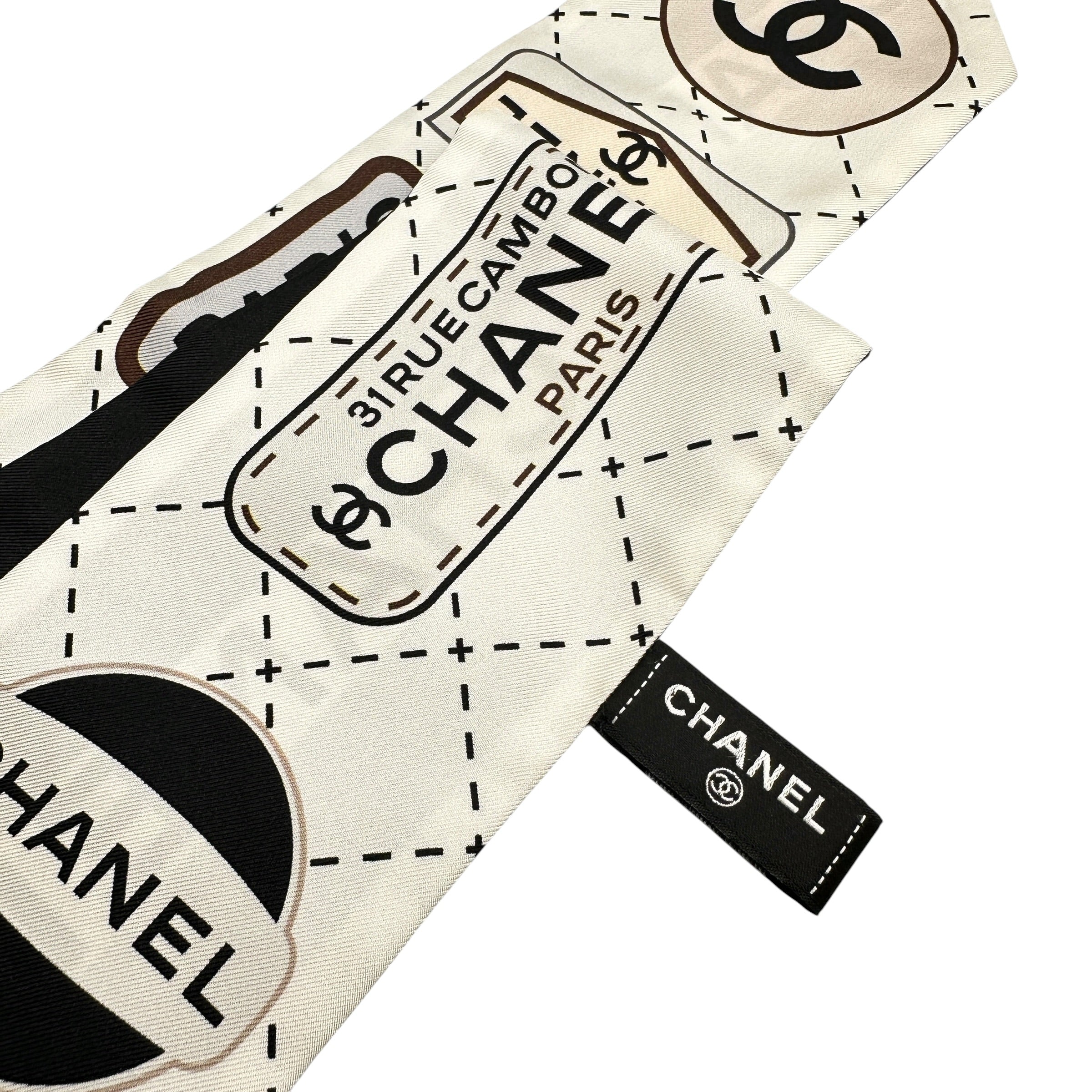 CHANEL シャネル スカーフ ツイリー