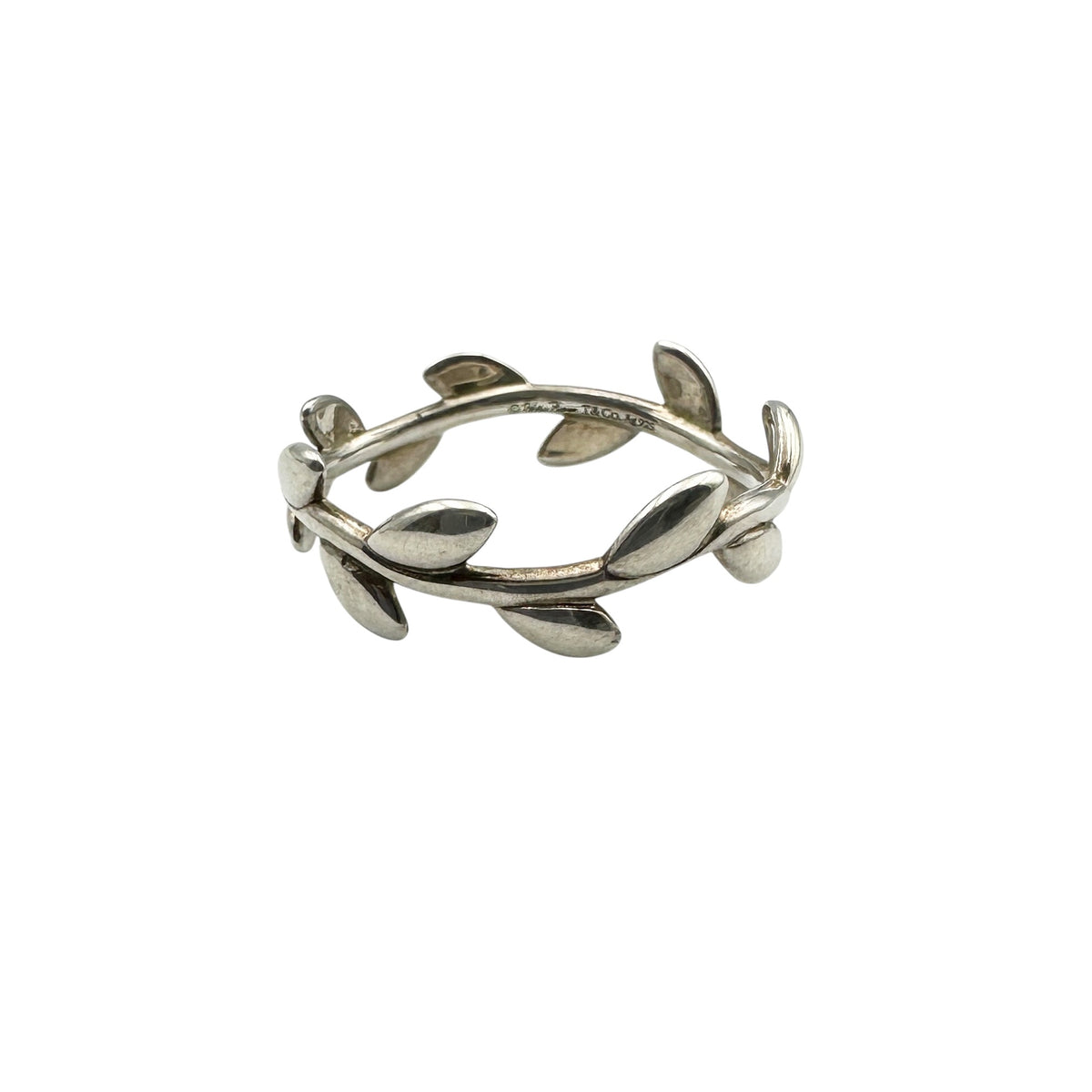 TIFFANY & Co. ティファニー オリーブリーフリング
