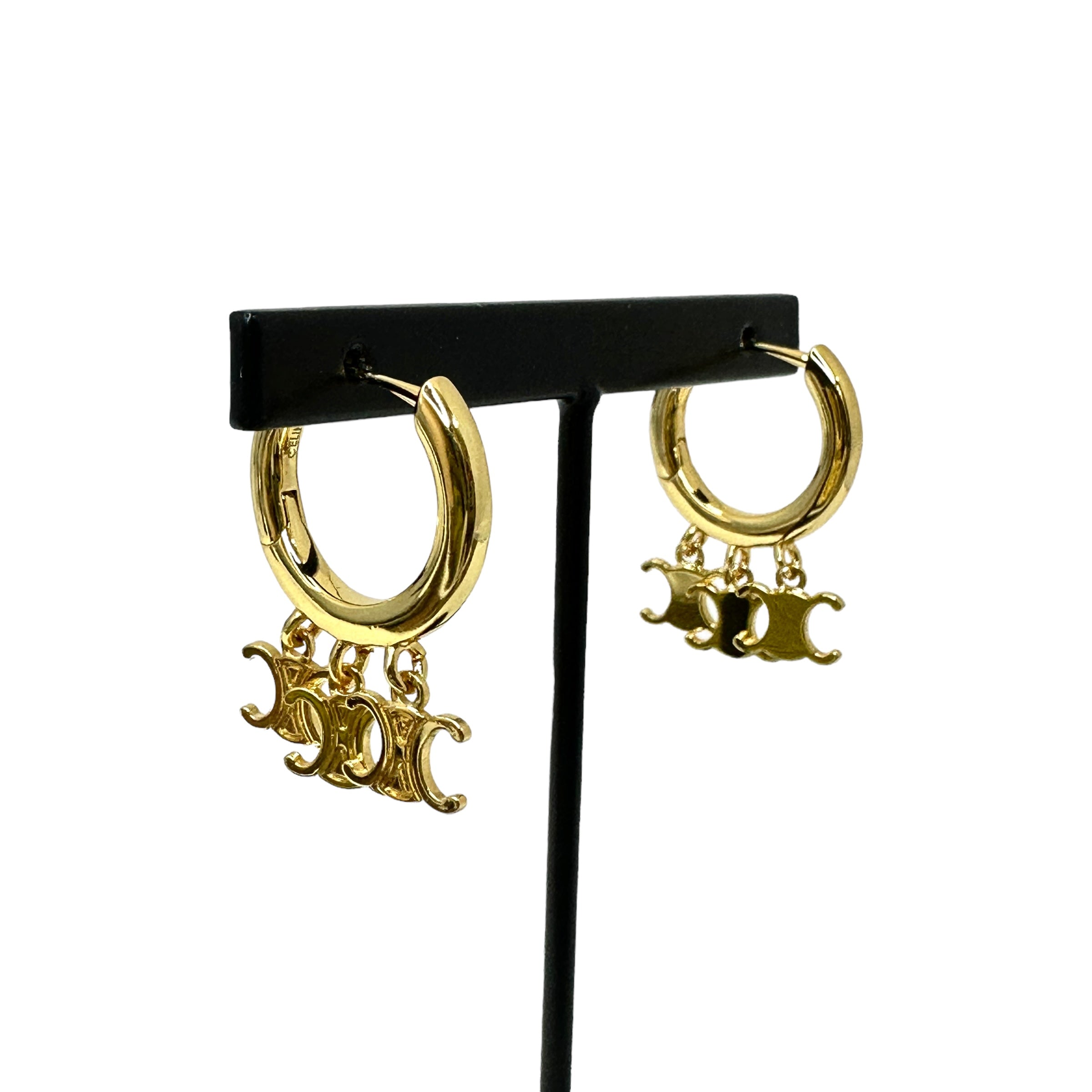 CELINE セリーヌ トリオンフ ピアス