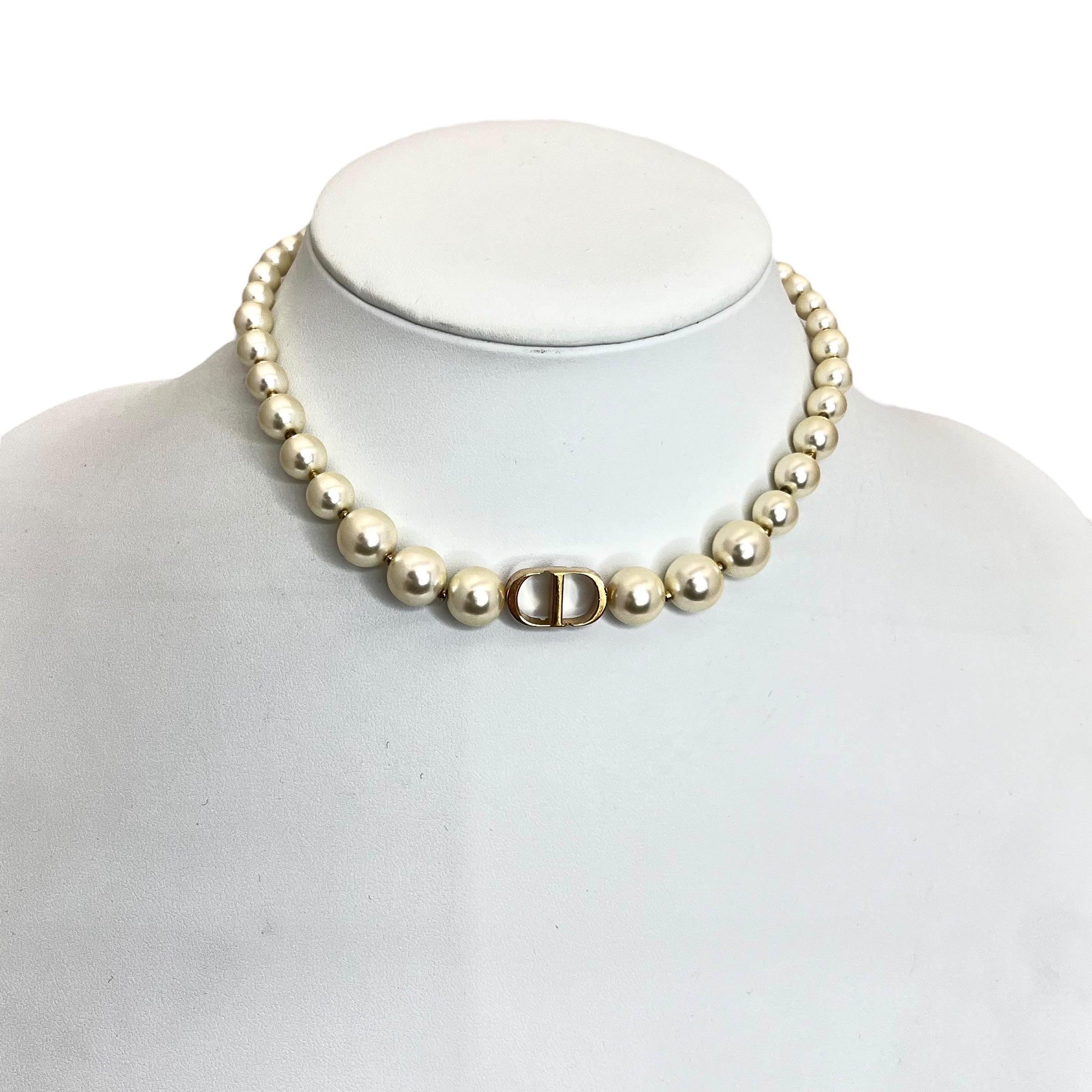 Christian Dior ディオール パールチョーカー
