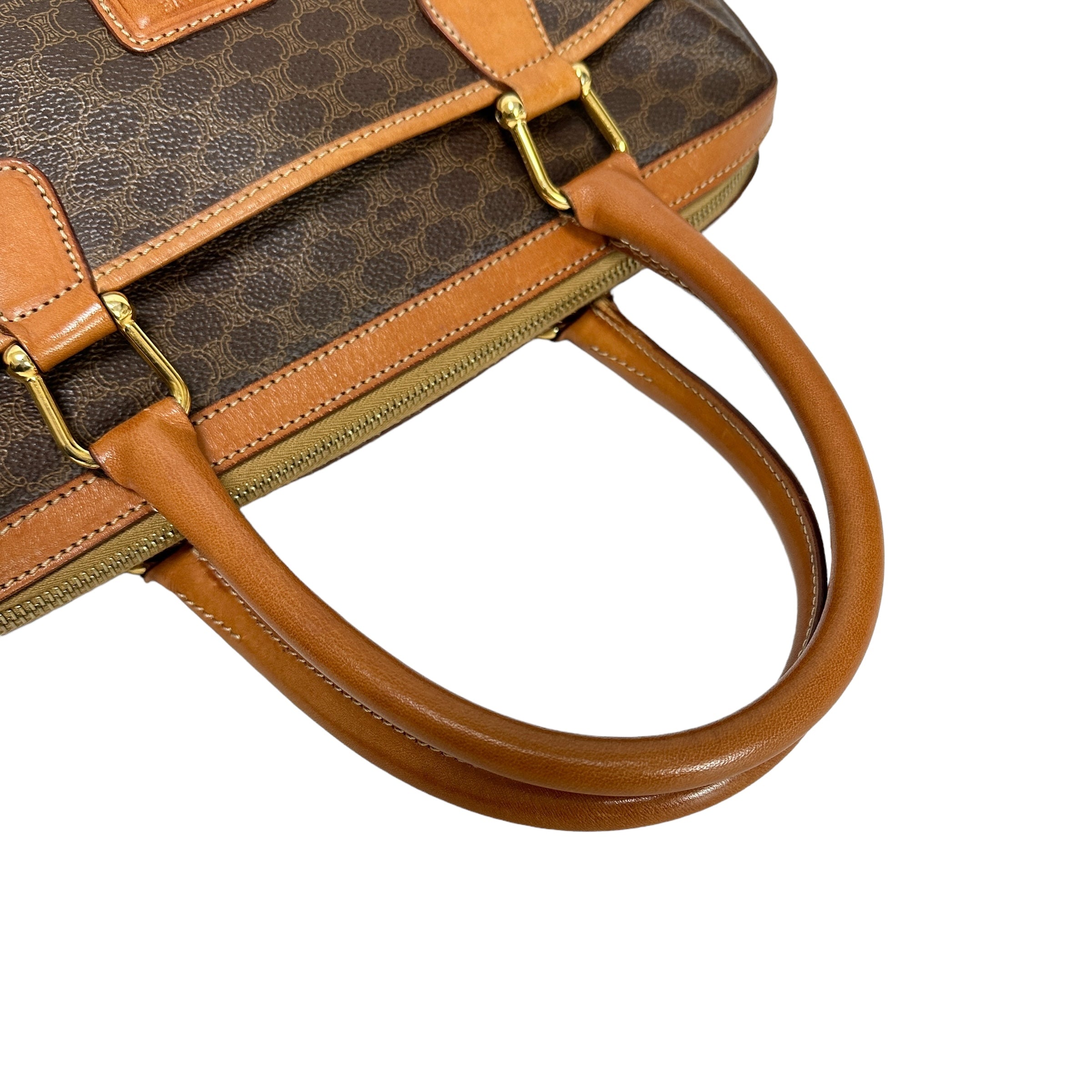 CELINE セリーヌ マカダム ハンドバッグ