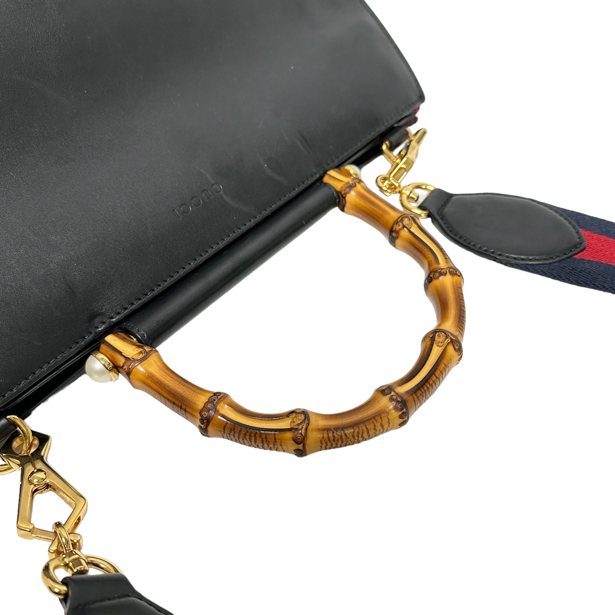 GUCCI グッチ バンブー 2WAYバッグ
