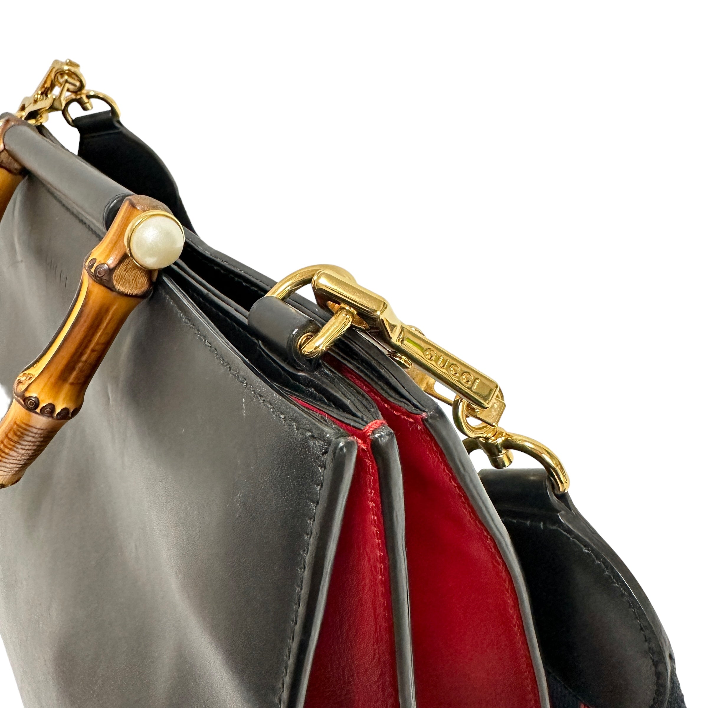 GUCCI グッチ バンブー 2WAYバッグ