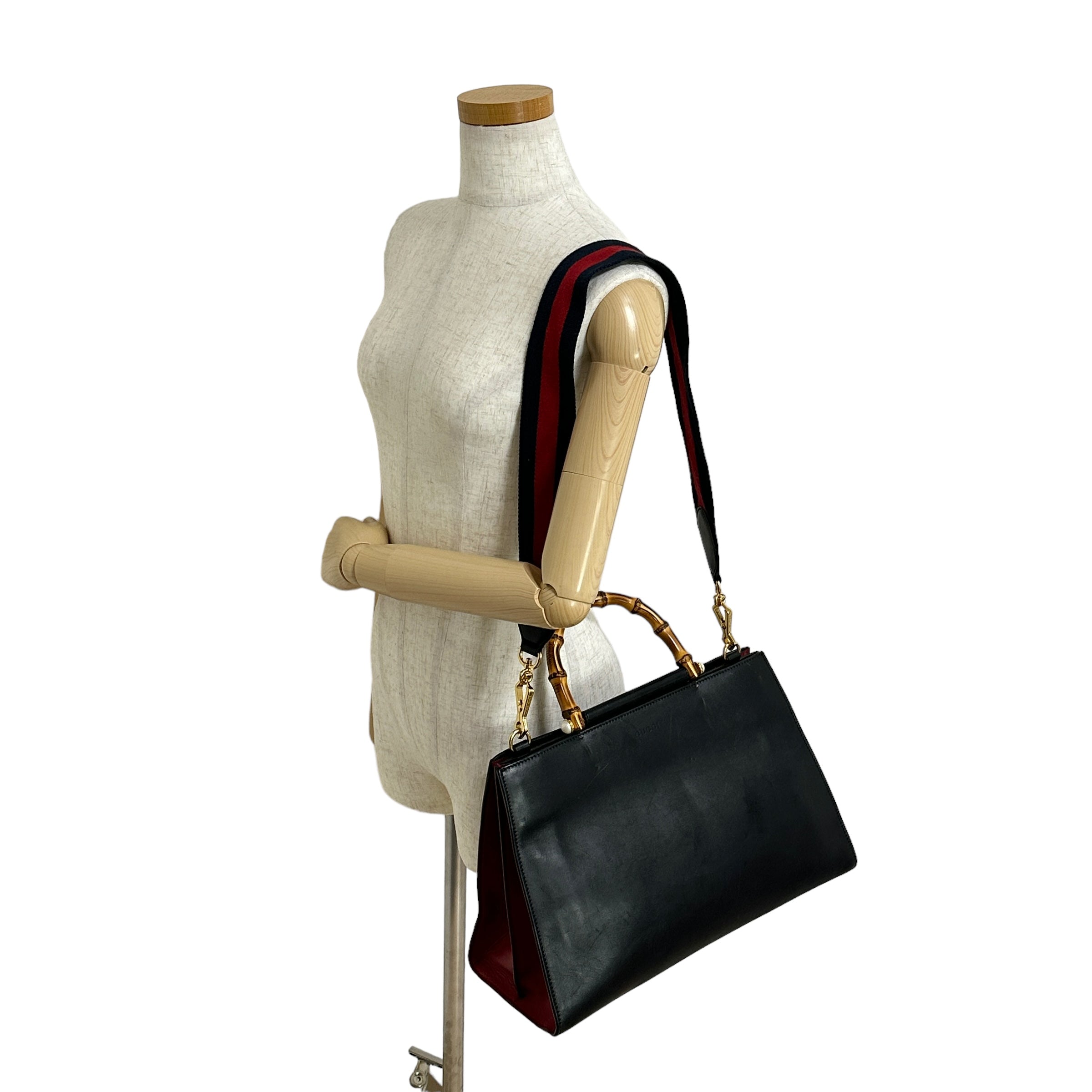 GUCCI グッチ バンブー 2WAYバッグ