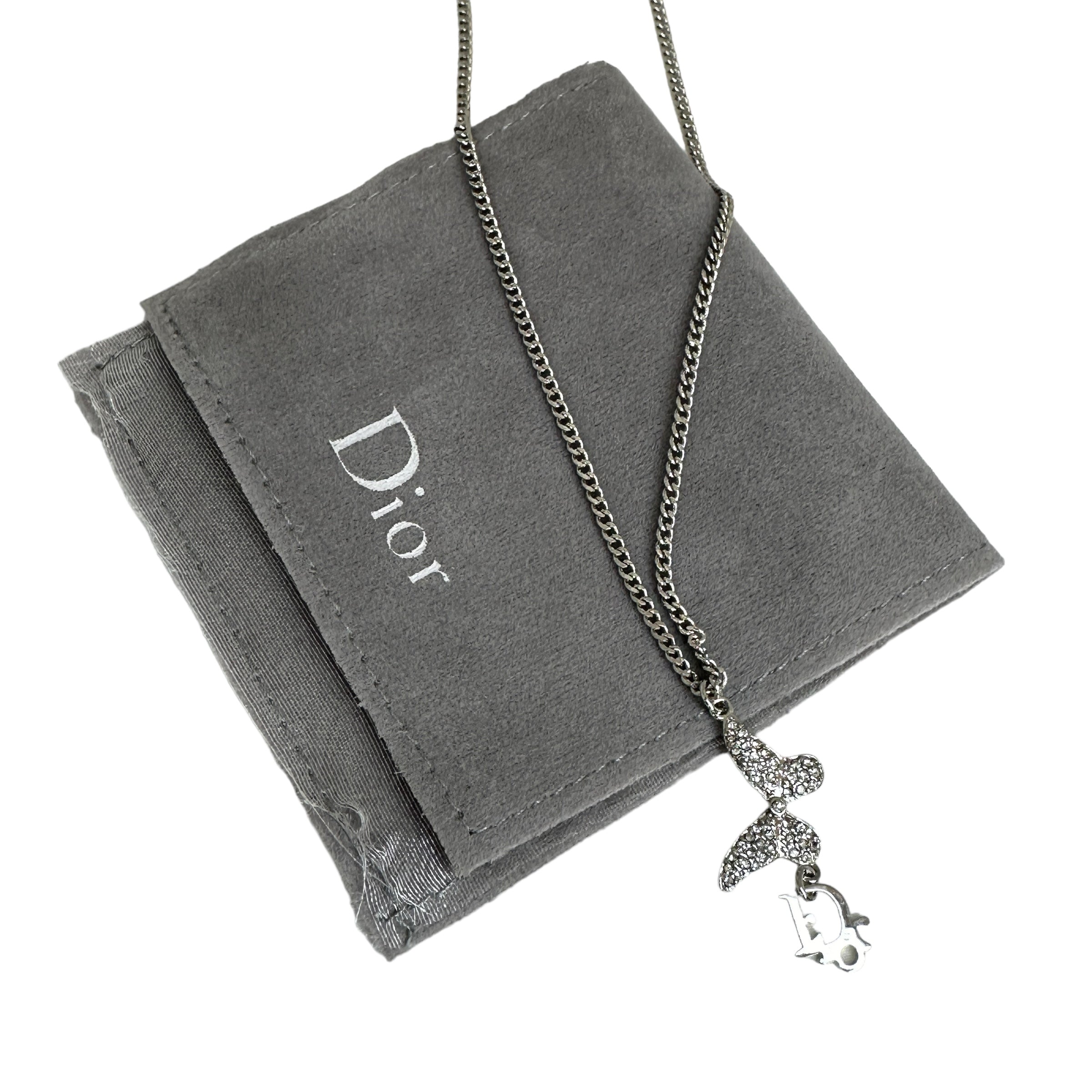 Christian Dior ディオール バタフライ ネックレス