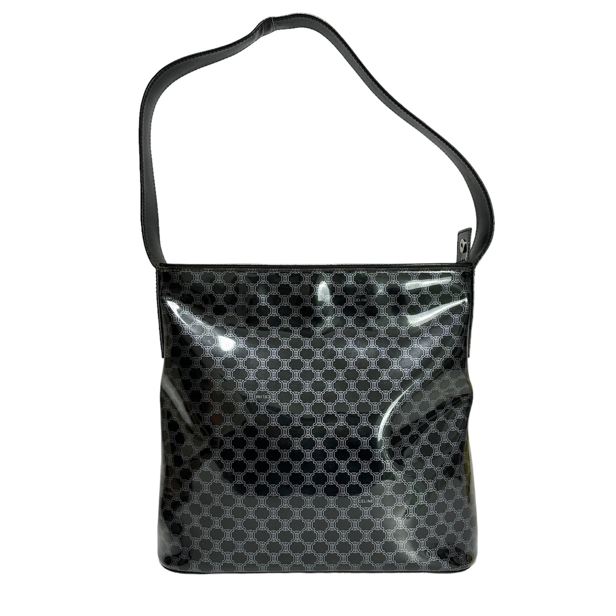 CELINE セリーヌ エナメル ショルダーバッグ