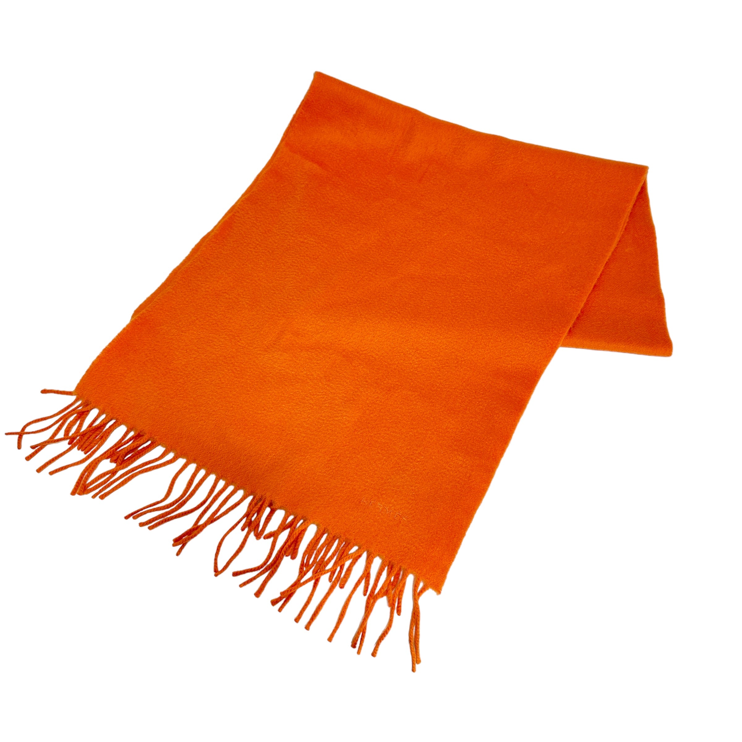 HERMES エルメス カシミヤマフラー