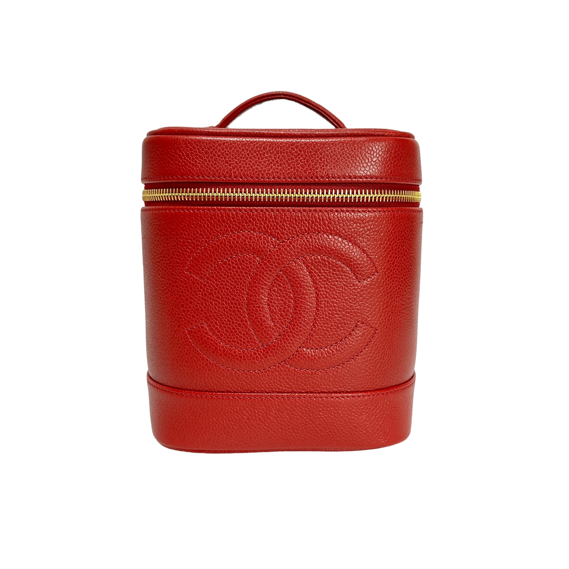 CHANEL シャネル キャビアスキン バニティバッグ