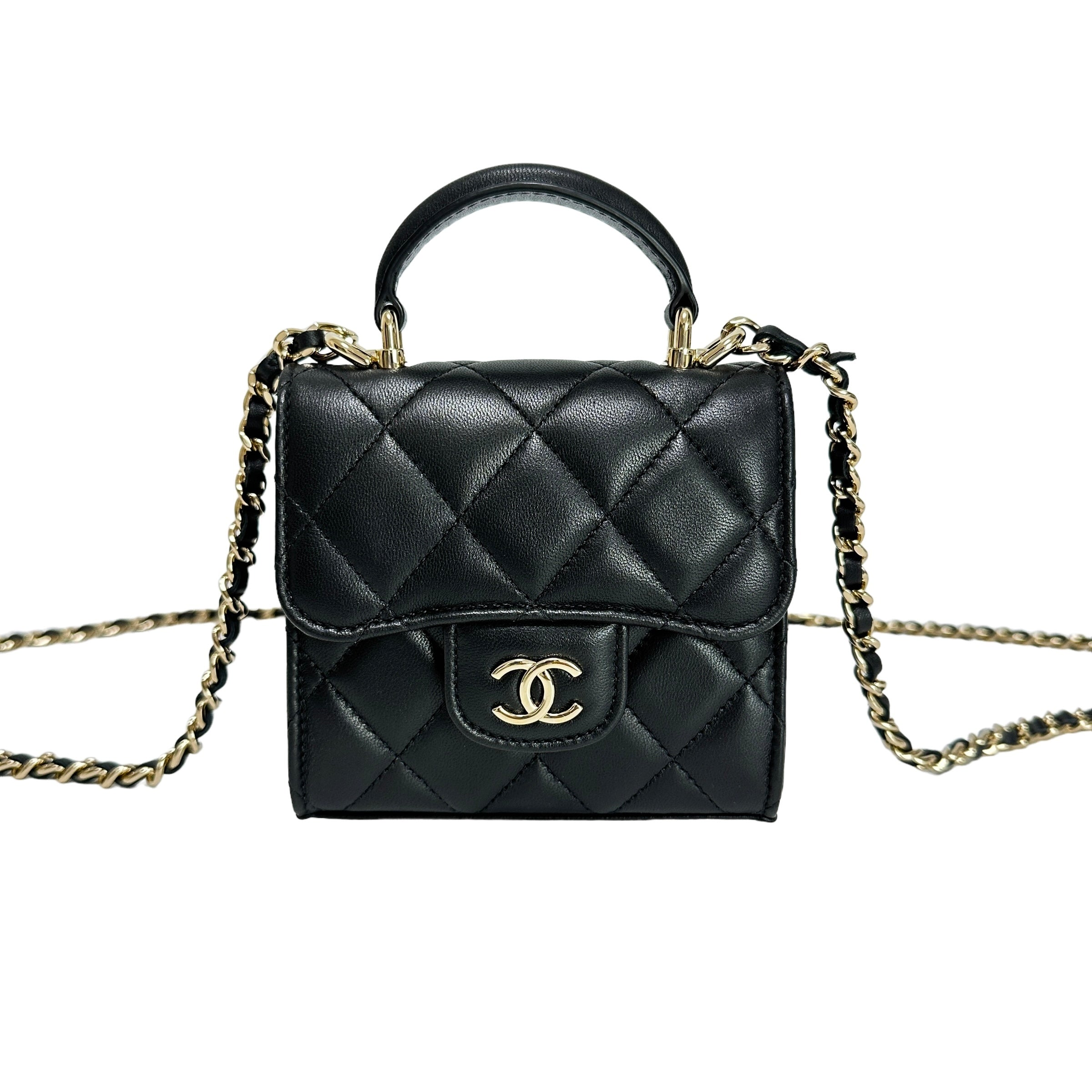 CHANEL シャネル ミニマトラッセ 2WAYショルダーバッグ