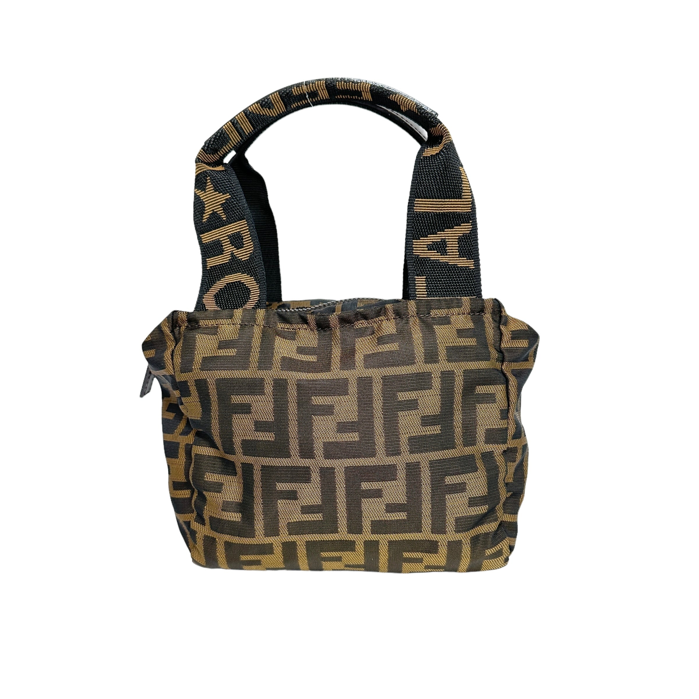 FENDI フェンディ ズッカ ミニハンドバッグ