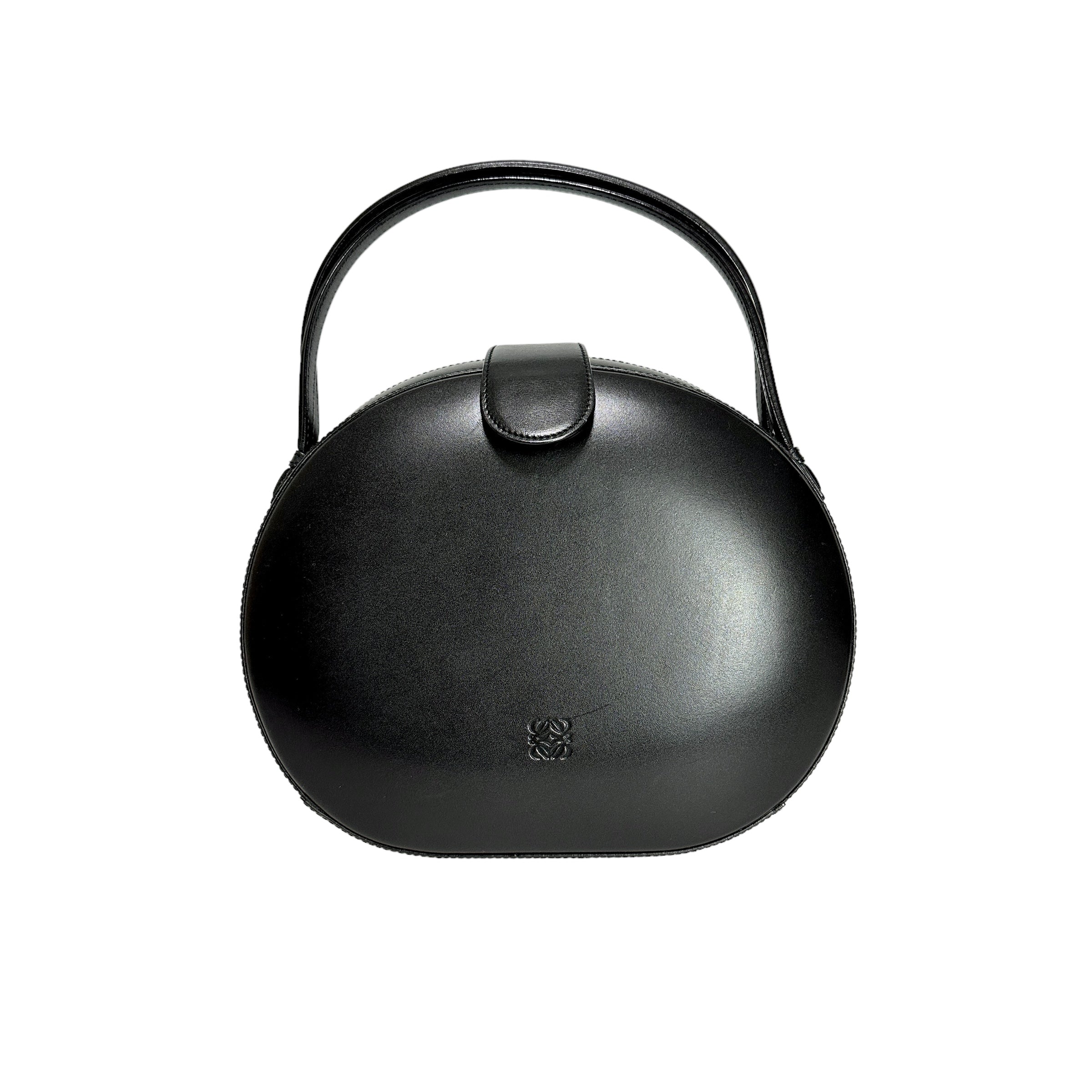 LOEWE ロエベ ラウンドレザーハンドバッグ